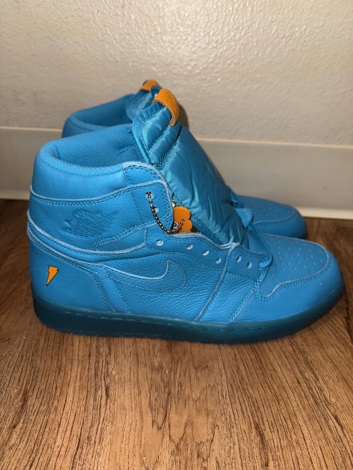 Nike Jordan 1 Retro High Gatorade Blue Lagoon Size US 10.5 / EU 43-44 - 1 Thumbnail