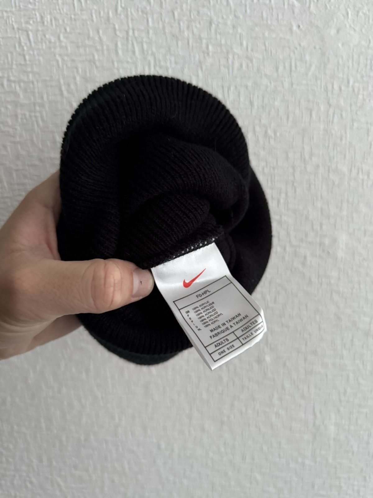 Nike × Vintage Vintage 00s beanie hat Nike Size ONE SIZE - 5 Thumbnail