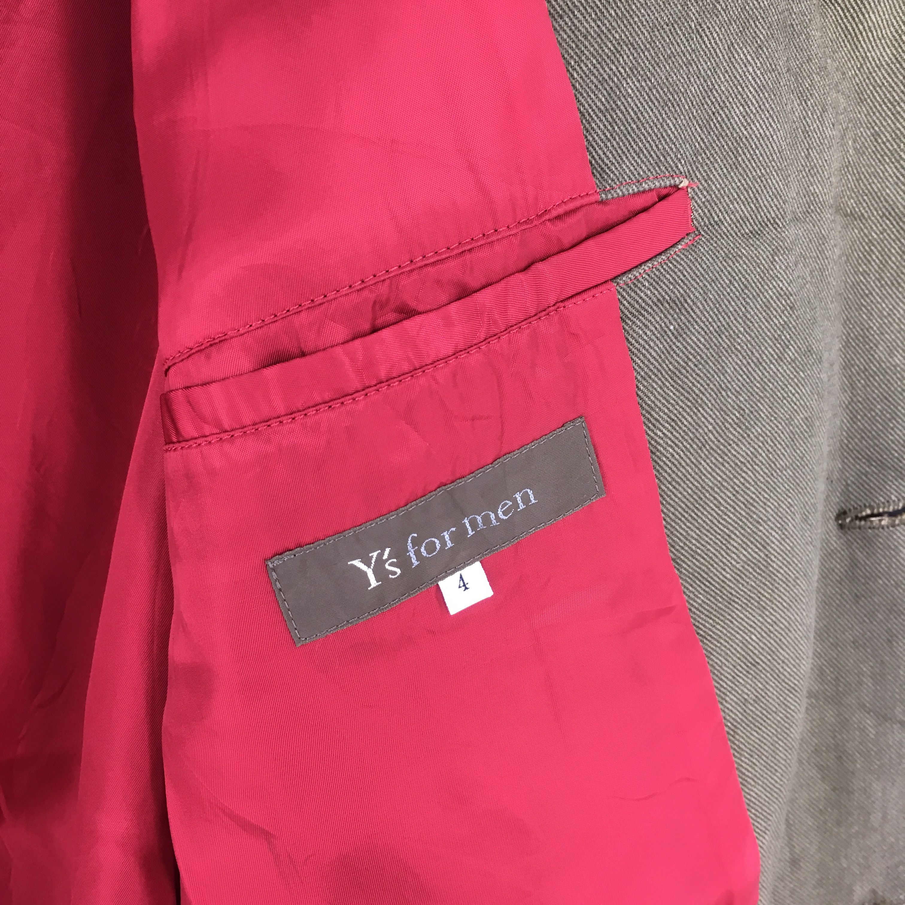 Y's for Men Vintage 2000s Ys For Men Yohji Yamamoto Cotton Jacket XL Size US XL / EU 56 / 4 - 6 Thumbnail