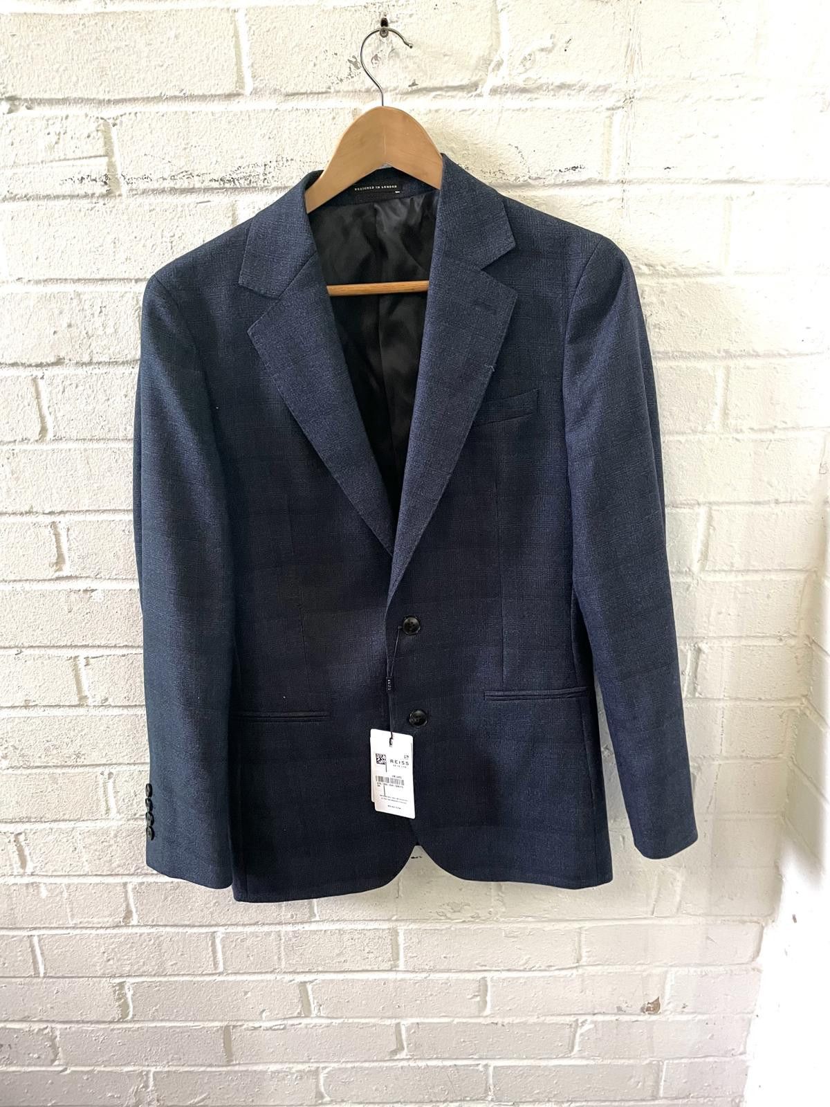 Reiss Reiss Mens Wool Blend Blazer - Chest 36 Inch Size 36R - 1 Thumbnail