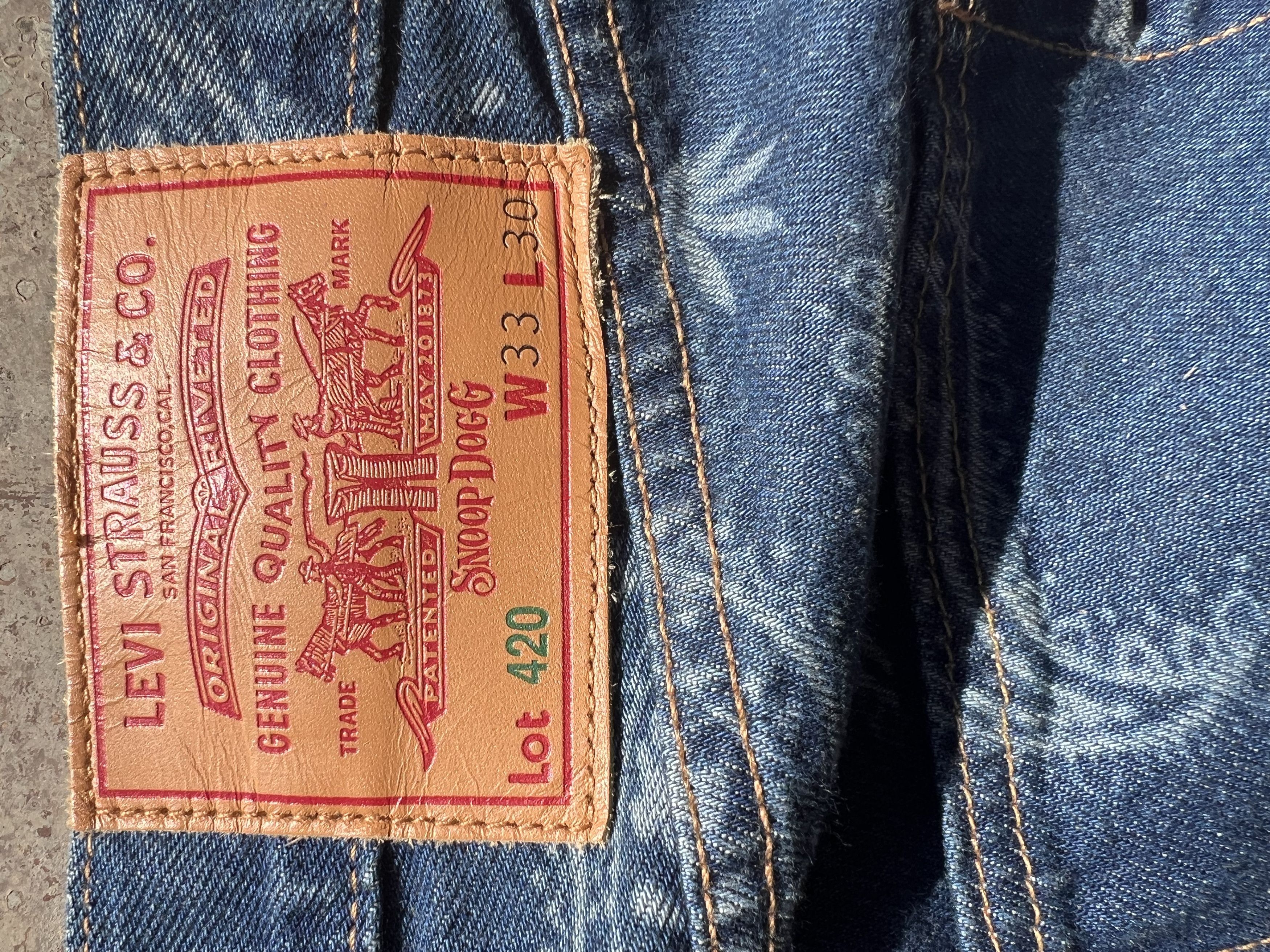 Levi's Snoop Dogg Levi's 501/420 Size US 33 - 4 Thumbnail