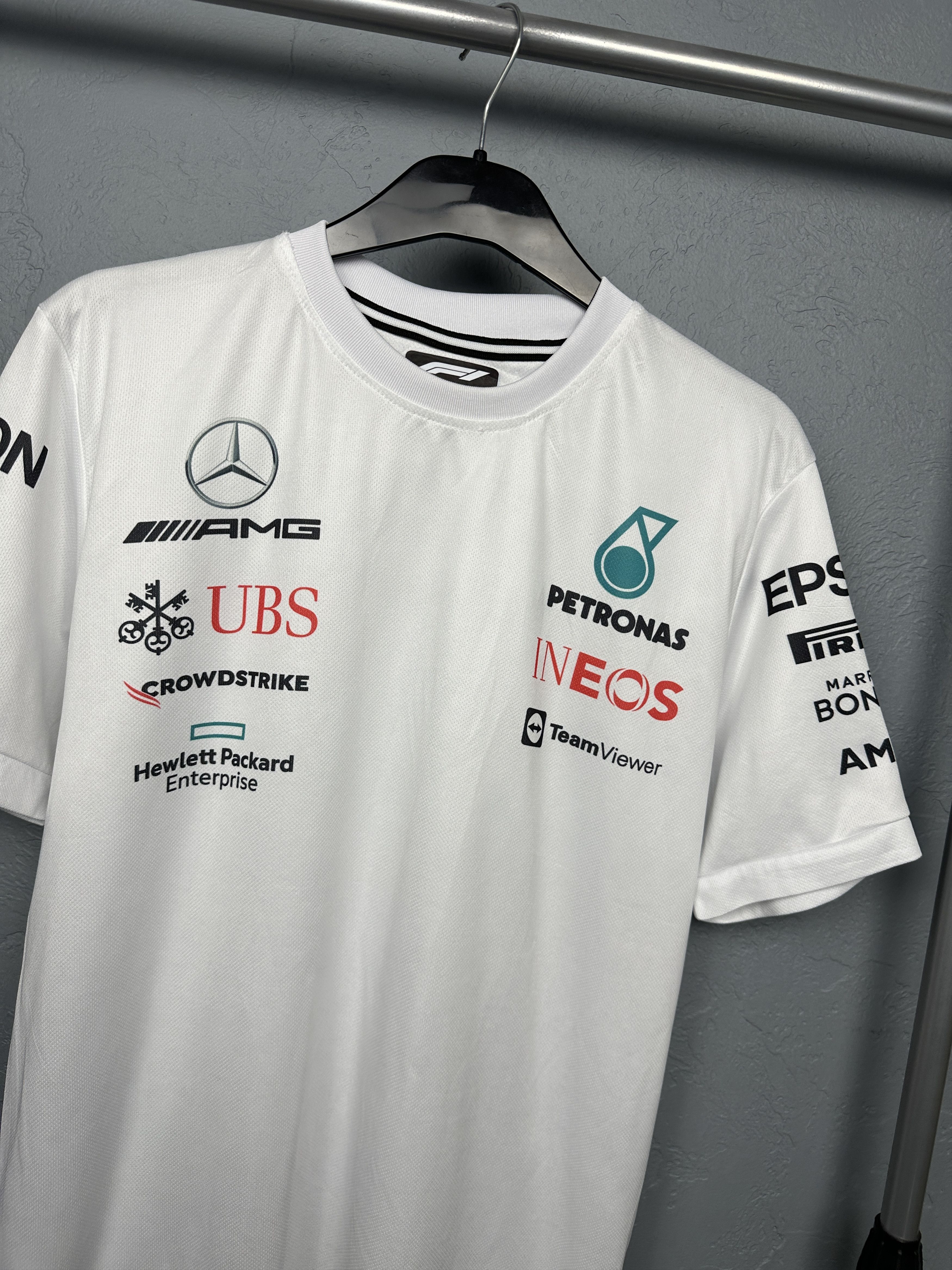 Mercedes-Benz Mercedes Benz Formula 1 Team Mens T-Shirt Tee Size US XXL / EU 58 / 5 - 2 Thumbnail