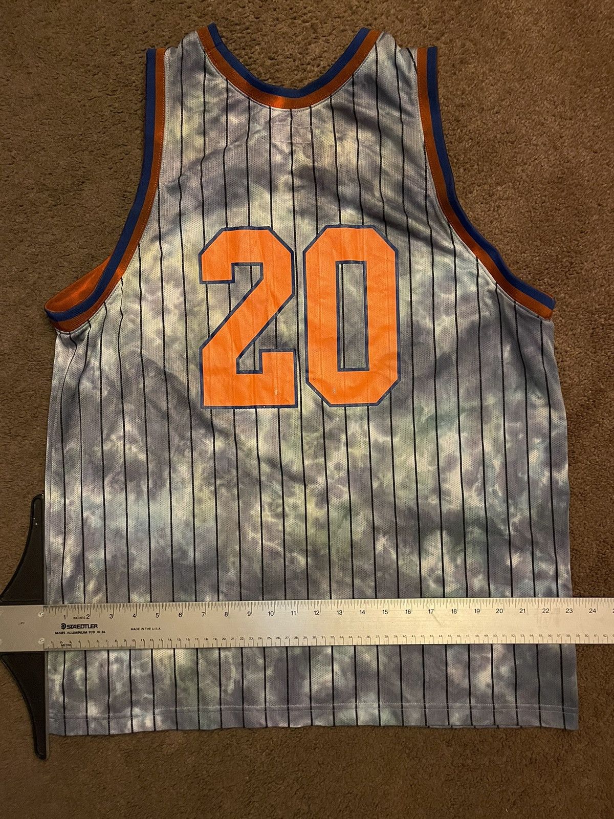 Supreme Supreme Dyed Basketball Jersey Sz L Size US L / EU 52-54 / 3 - 2 Thumbnail