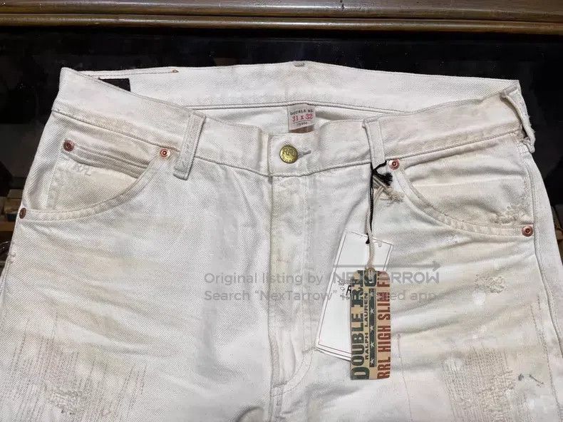 RRL Ralph Lauren RRL Ralph Lauren Patching and damaging vintage jeans Size US 32 / EU 48 - 3 Thumbnail