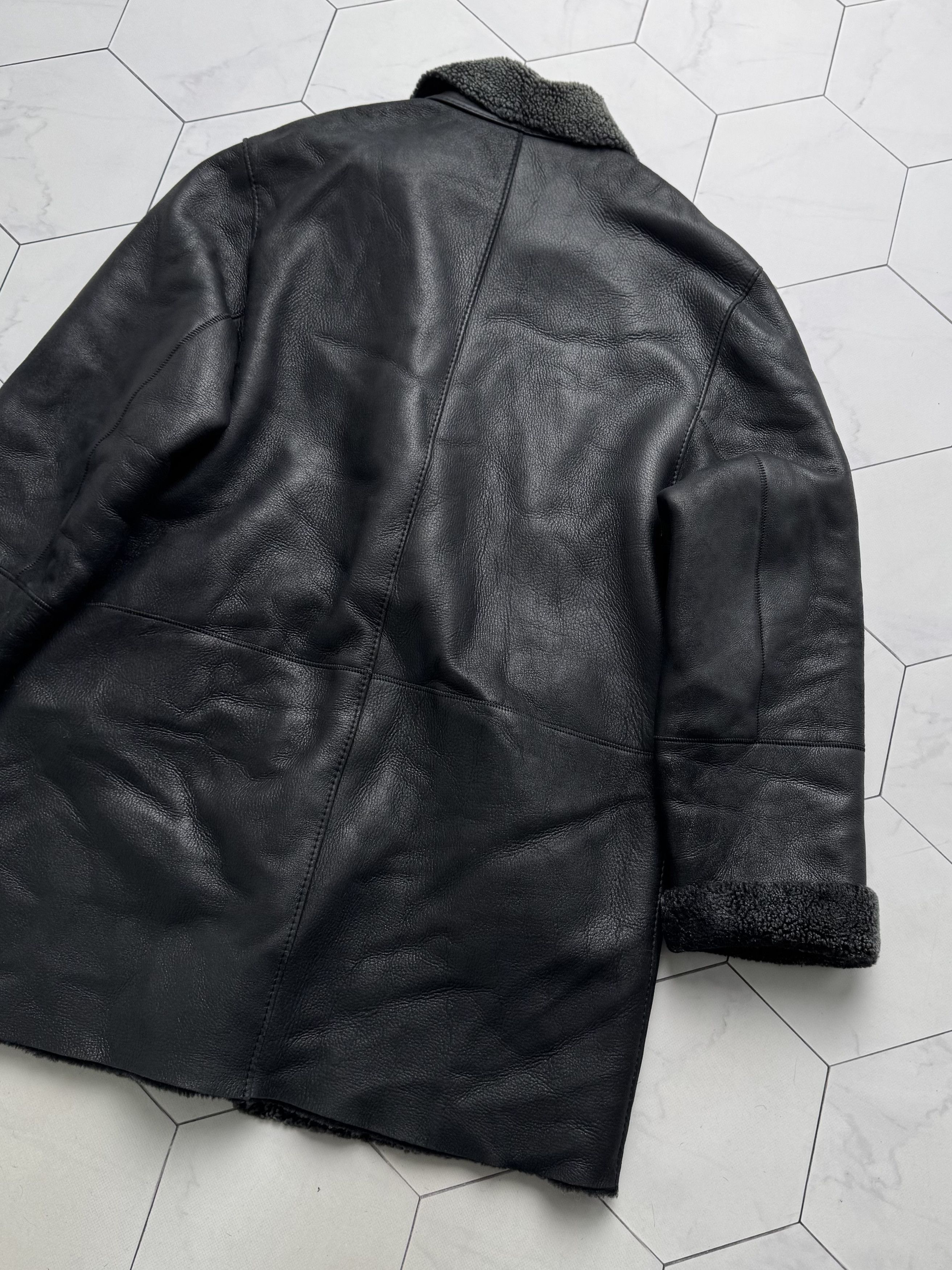 Vintage Vintage Real Shearling Coat (B250)D15E2 Size US XL / EU 56 / 4 - 18 Thumbnail