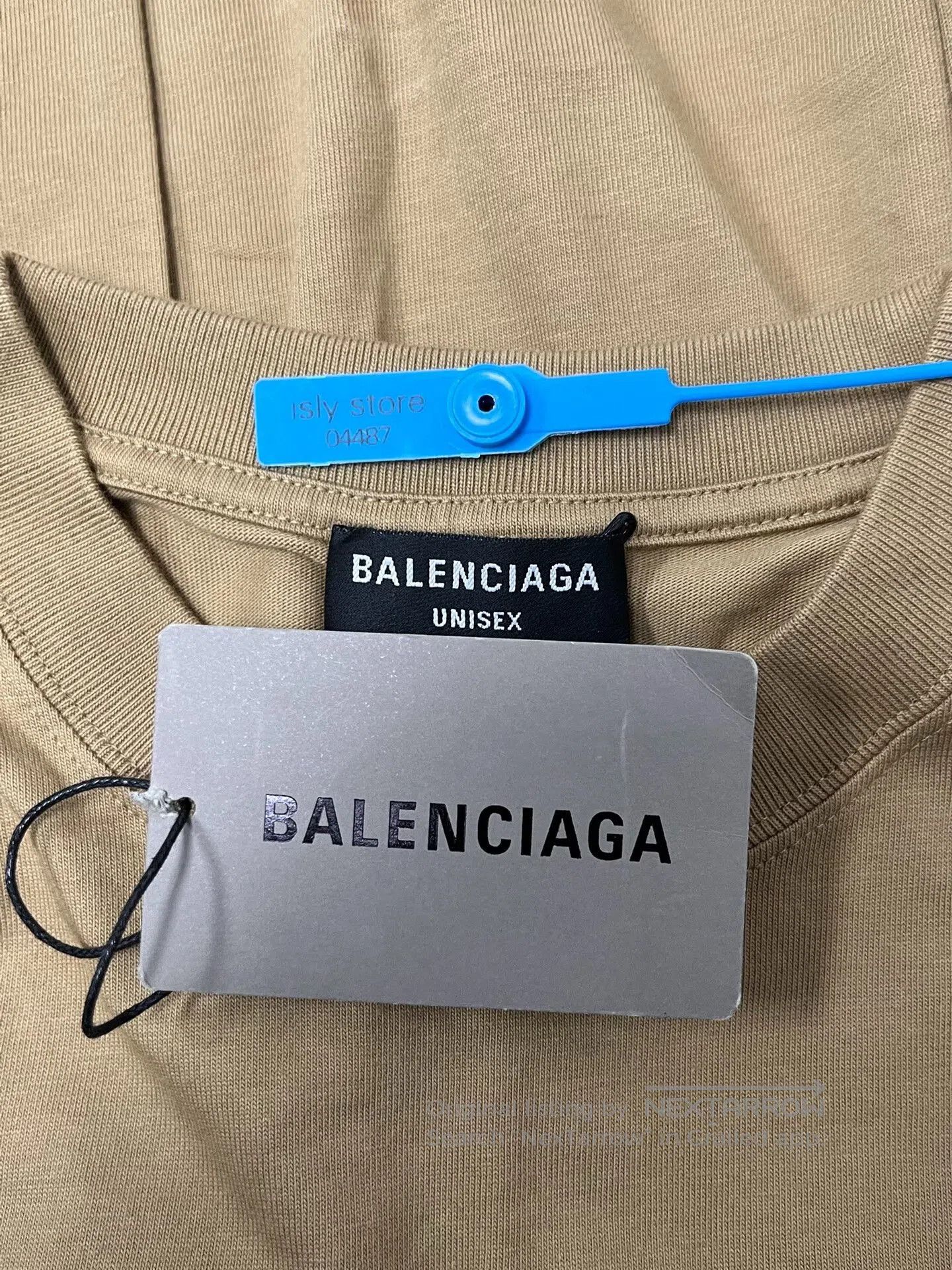 Balenciaga Balenciaga x WFP Logo Round Neck T. Size US S / EU 44-46 / 1 - 5 Thumbnail