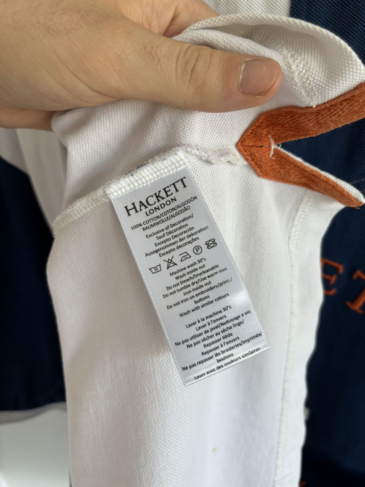 Hackett Hackett London Dubai Camel Polo Top Size US XXL / EU 58 / 5 - 9 Thumbnail