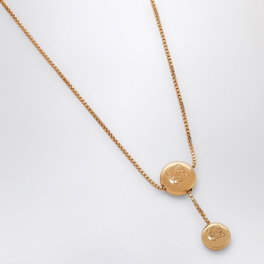 Loewe Double F o1d2blof0824 Size: OS / Anagram Pebble Necklace Size ONE SIZE - 2 Thumbnail