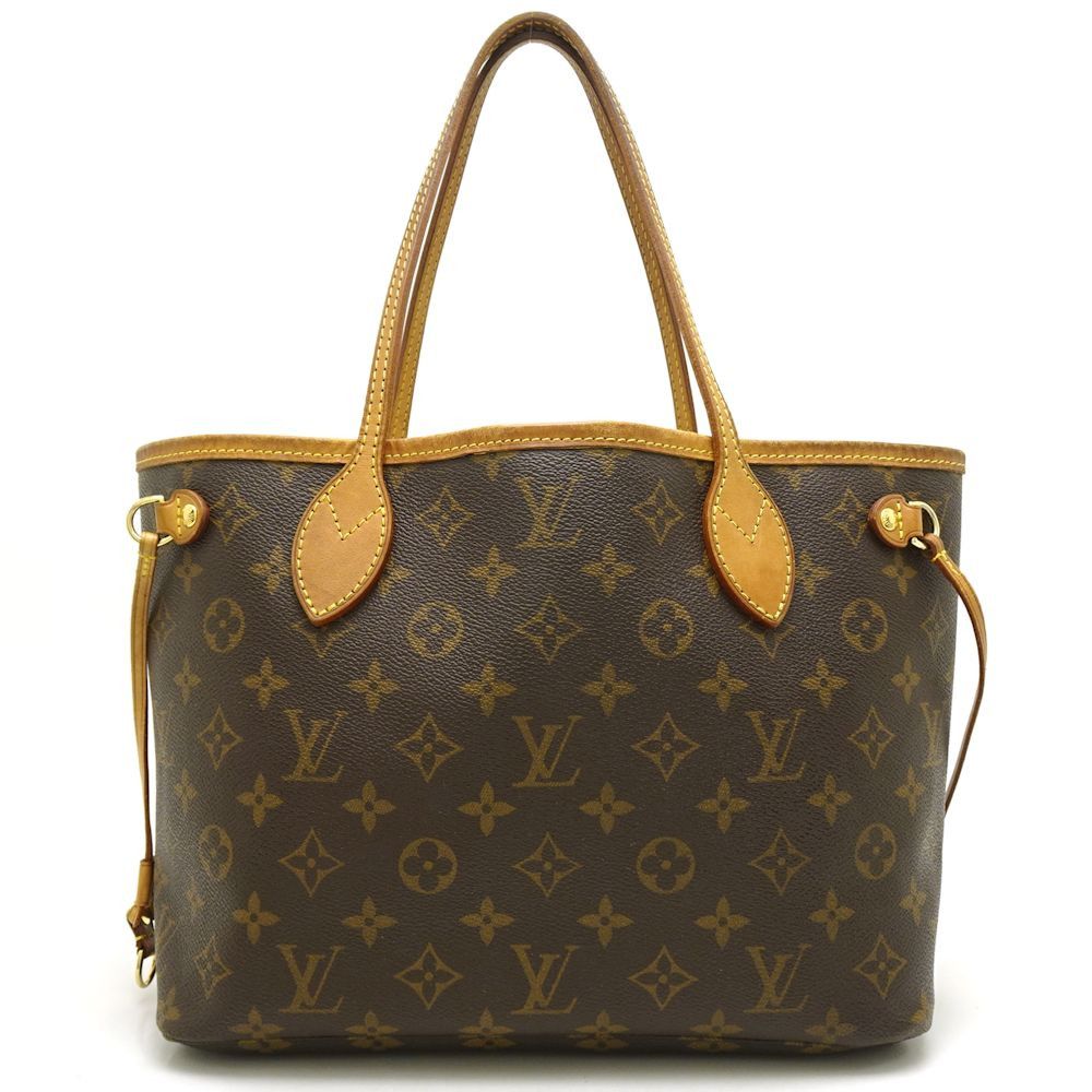 Louis Vuitton Monogram Neverfull PM Brown Tote Bag