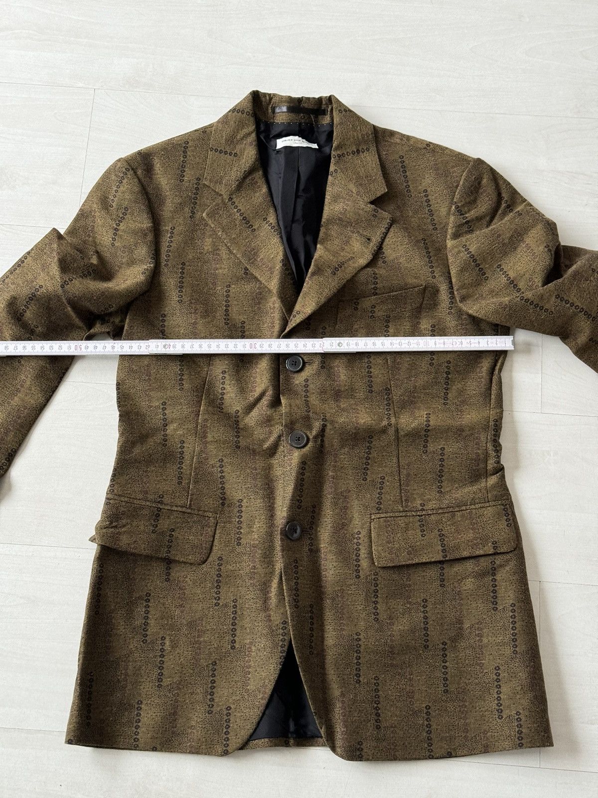 Dries Van Noten Dries Van Noten Runway Jacquard Blazer Sample Verner Panton Size 40R - 9 Thumbnail