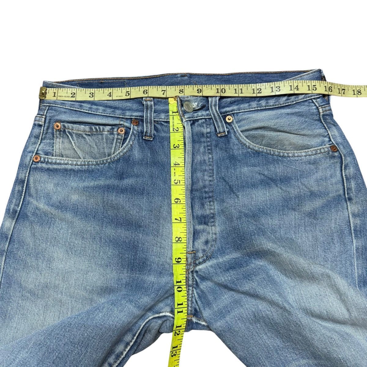 Levi's Vintage 80s Levis 501 Redline Selvedge Jeans #6 Size US 31 - 19 Thumbnail