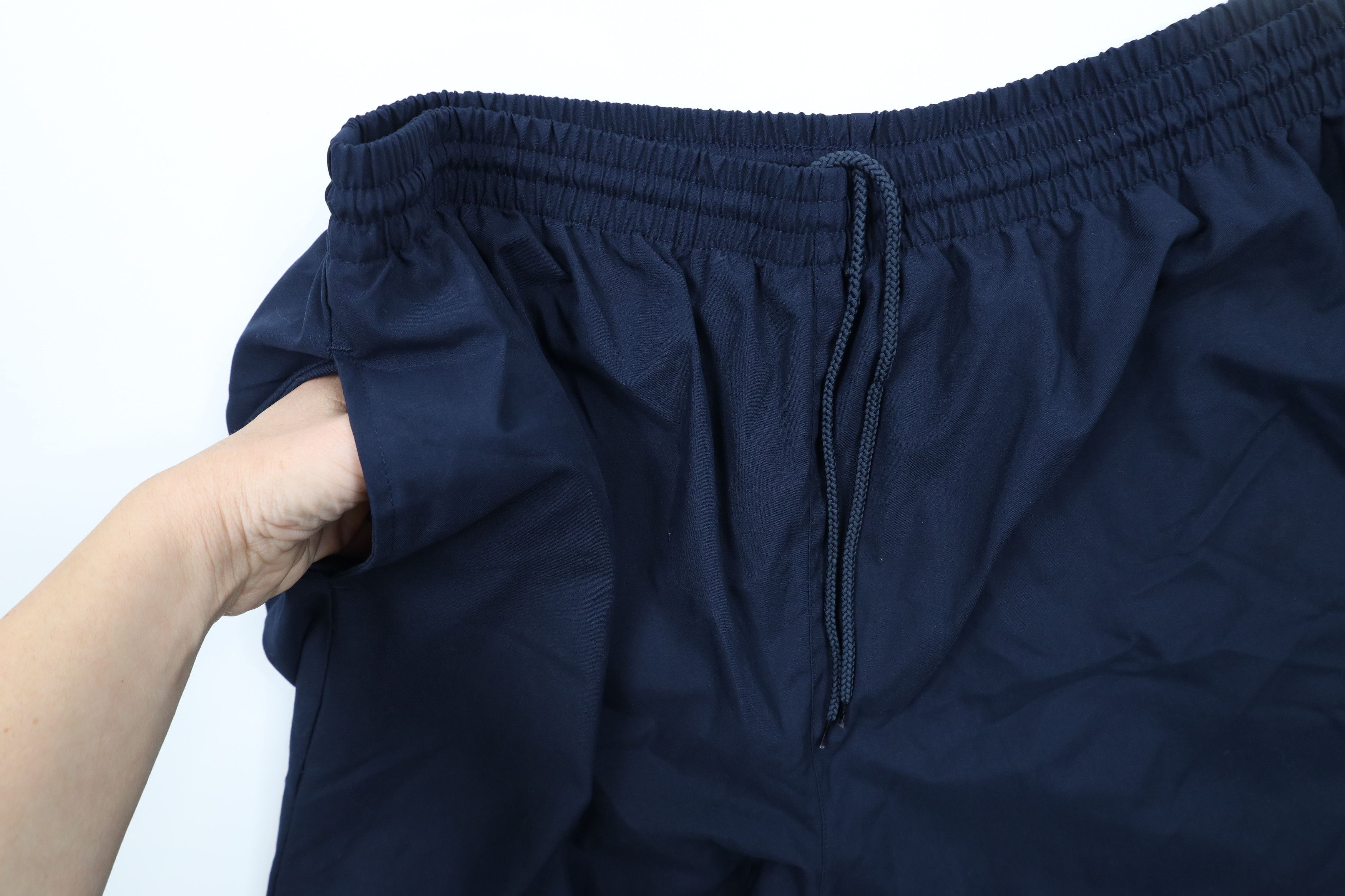 Champion × Vintage Vintage 90s Champion Lined Cuffed Joggers Pants Navy Blue Size US 38 / EU 54 - 5 Thumbnail