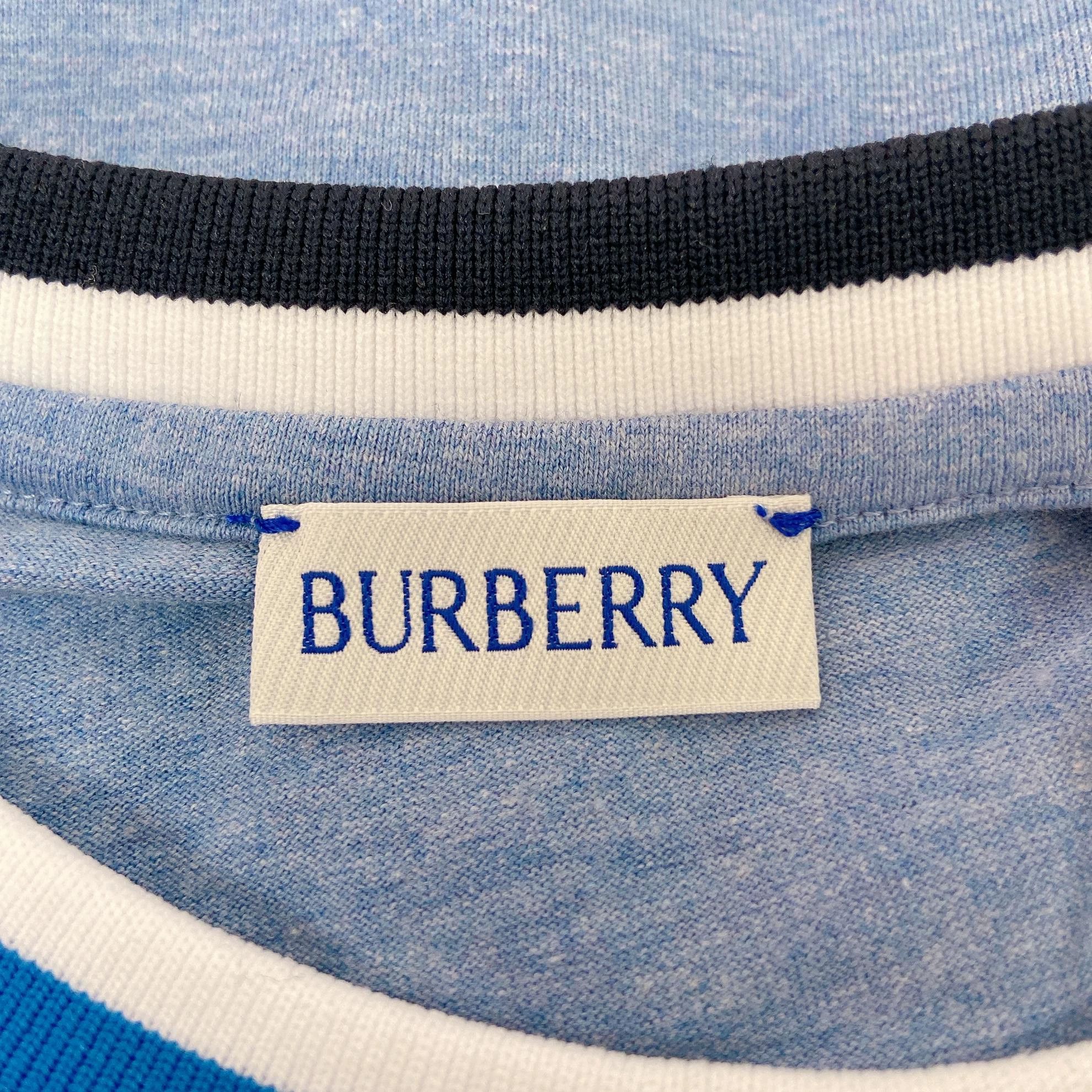 Burberry Burberry Blue T-Shirt 14Y With Tags Size US XS / EU 42 / 0 - 6 Thumbnail