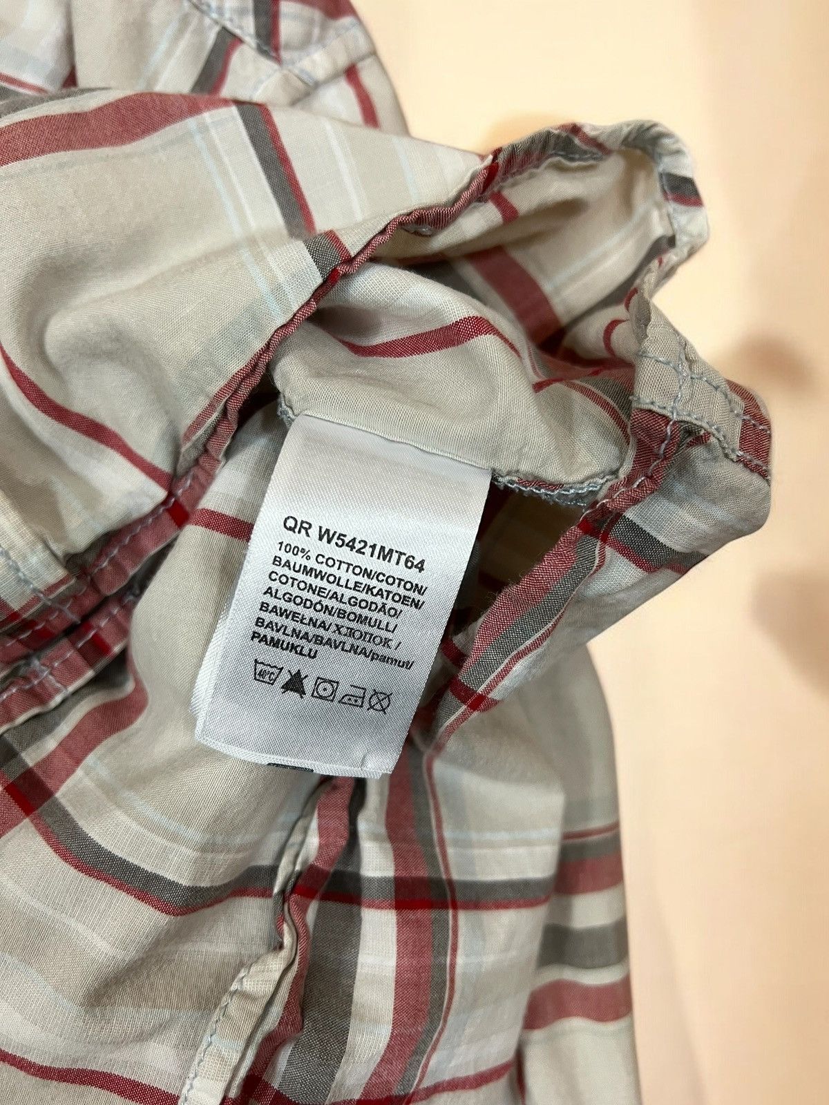 Wrangler Wrangler Men’s Checked shirt Regular Fit size M Size US M / EU 48-50 / 2 - 6 Thumbnail