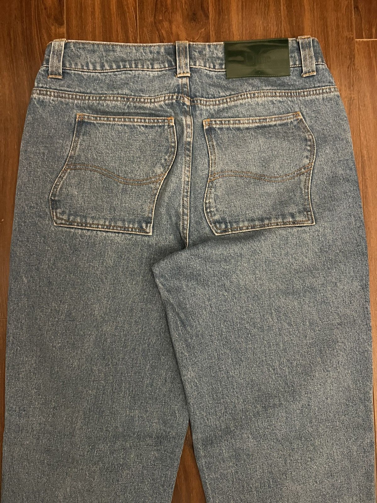 Dime Dime Montreal Classic Relaxed Blue Wash Jeans Size US 30 / EU 46 - 4 Thumbnail