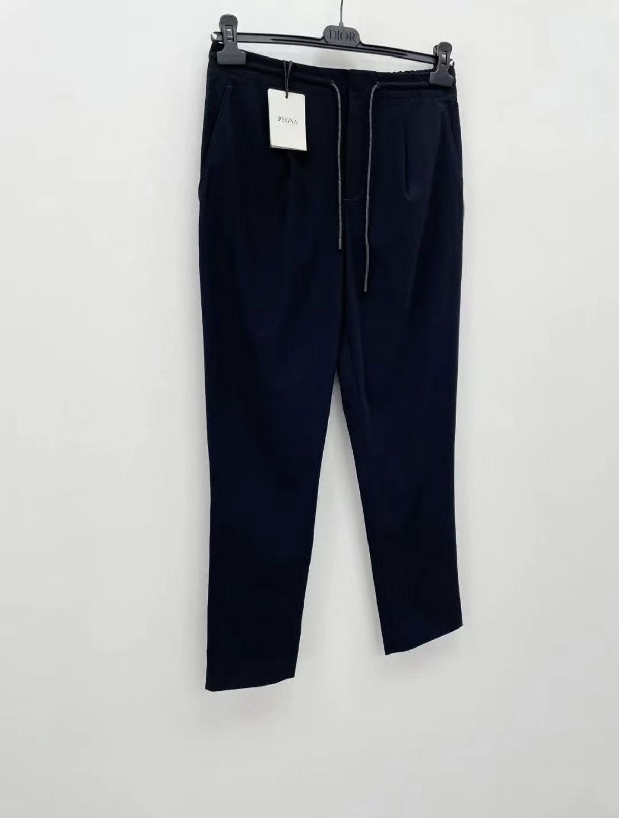 Z Zegna ZEGNA Elastic Waist Drawstring Casual Pants J30 Size US 30 / EU 46 - 2 Thumbnail