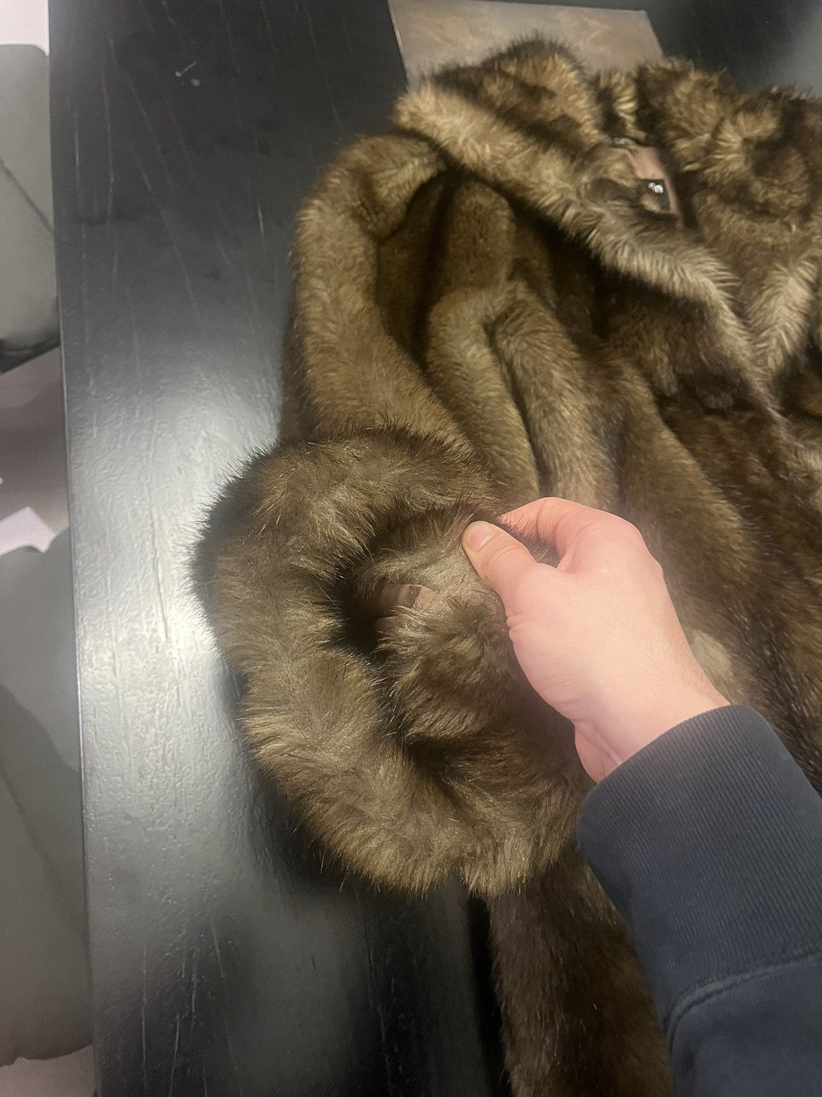 Pierre Cardin WOLF FUR COAT Size M / US 6-8 / IT 42-44 - 5 Thumbnail