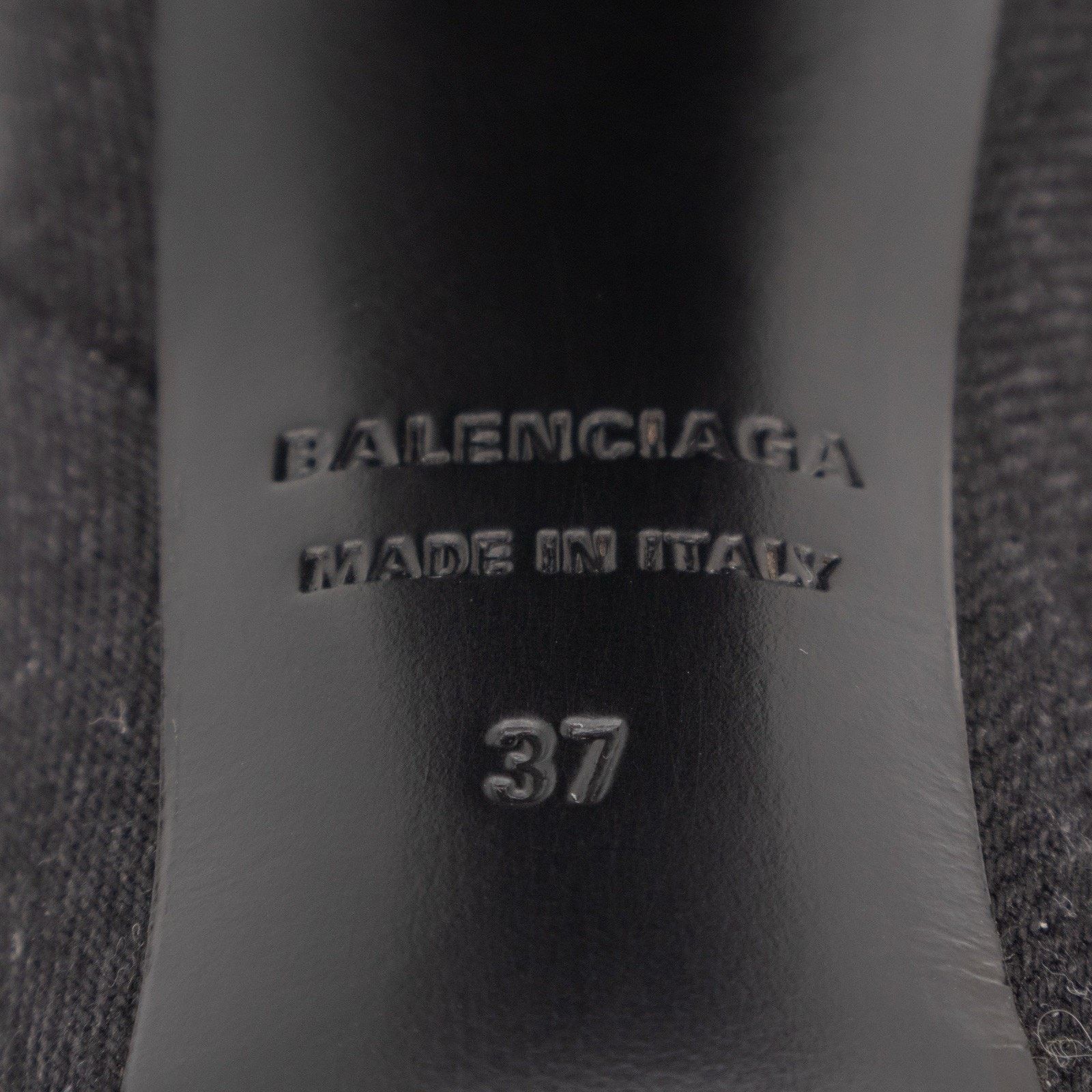 Balenciaga 940$ BALENCIAGA Denim Ankle Side Zip Block Heel Boots Grey Size US 7 / IT 37 - 12 Thumbnail