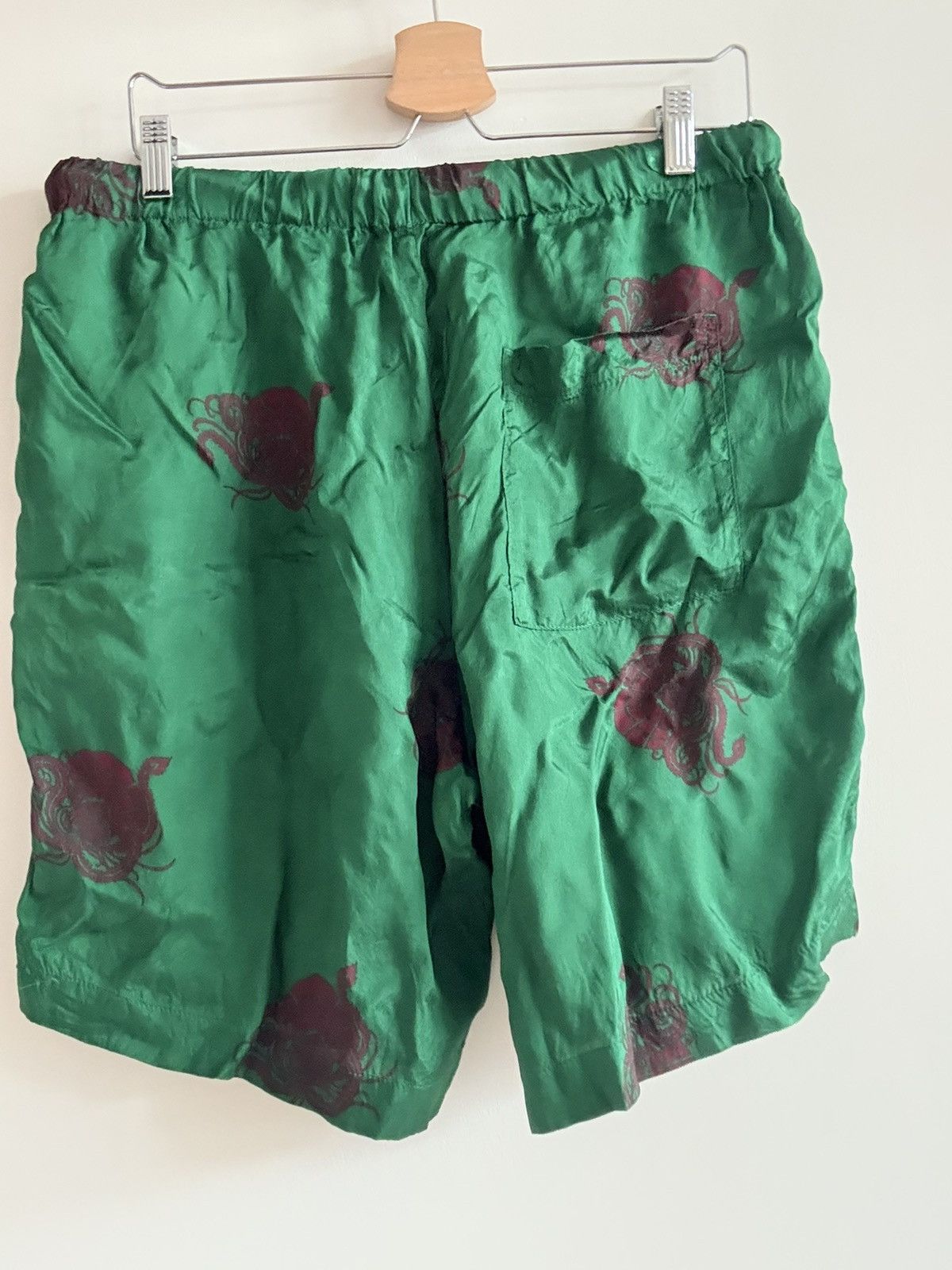 Dries Van Noten Dries Van Noten Piperi Shorts With Dragon Print Size US 33 - 2 Thumbnail