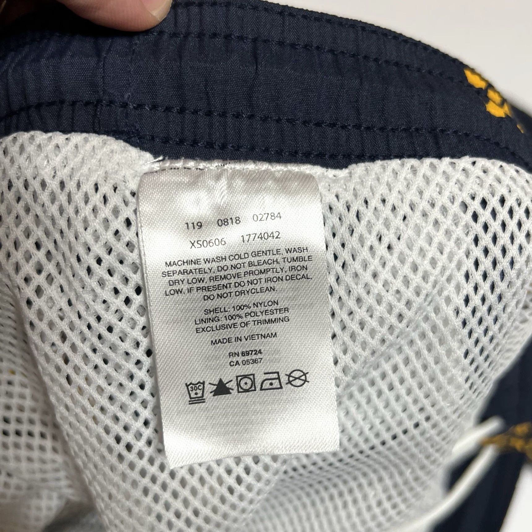 Vintage Columbia PFG Swim Trunks West Virginia Mountaineers Mens 3X Lined Short WVU Blue Beach Outdoor Trunks Mens Size US 39 - 7 Thumbnail