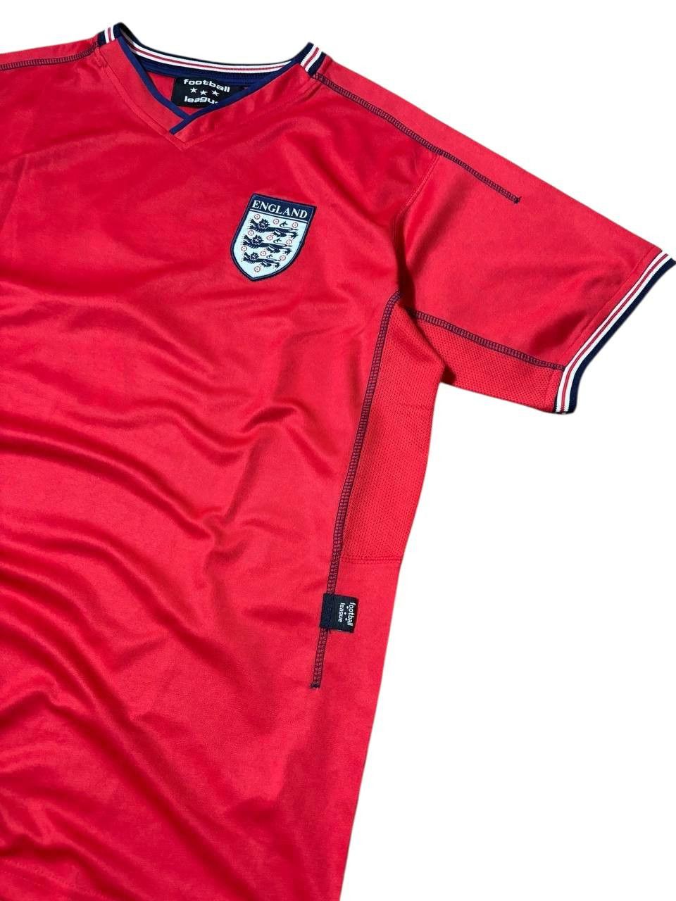 Vintage 00's England #7 BECKHAM Blokecore Football Jersey TShirt Tee Size US L / EU 52-54 / 3 - 5 Thumbnail