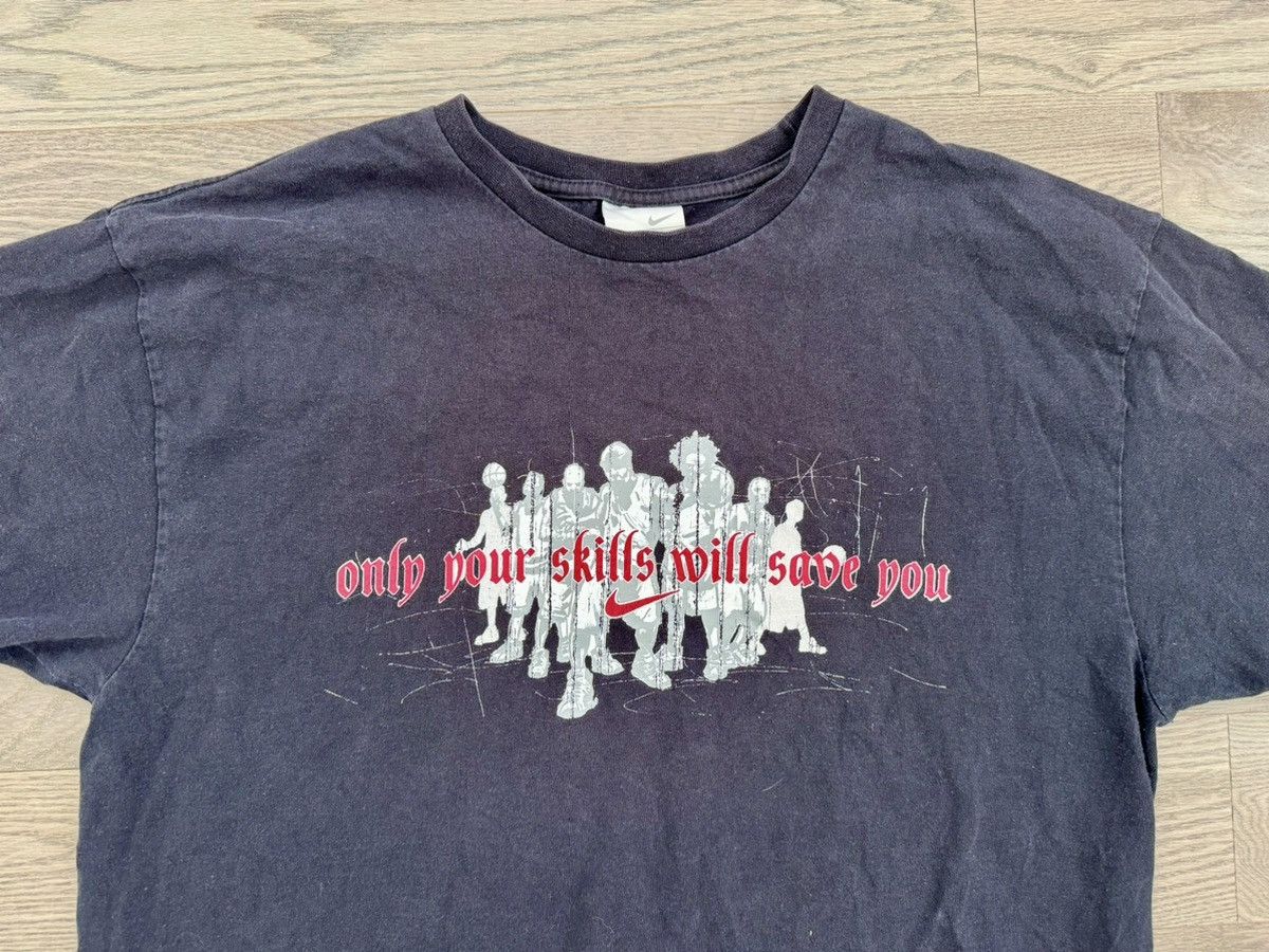 Nike × Vintage Nike Battlegrounds Vintage Black T-shirt Size US L / EU 52-54 / 3 - 2 Thumbnail
