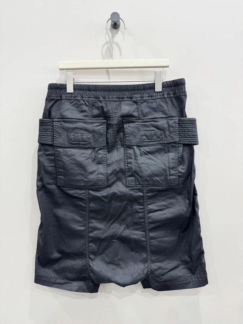 Rick Owens Rick Owens Double Ring Waxed Shorts Size M Size US 32 / EU 48 - 2 Thumbnail