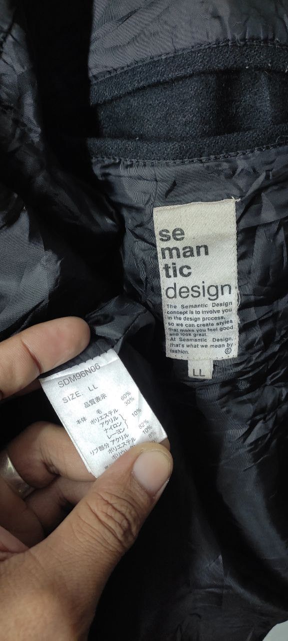 semanticdesign SEMANTIC DESIGN PUNK RAW JACKET Size US M / EU 48-50 / 2 - 10 Thumbnail