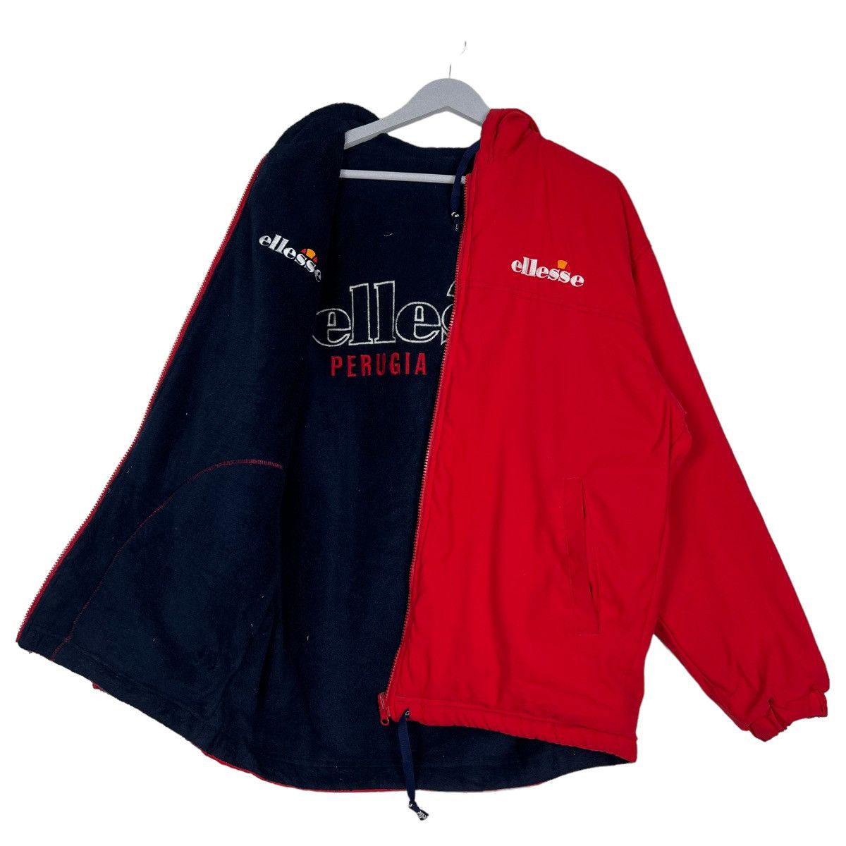 Ellesse 🔥 VINTAGE ELLESSE REVERSIBLE BIG LOGO JACKET Size US M / EU 48-50 / 2 - 11 Thumbnail