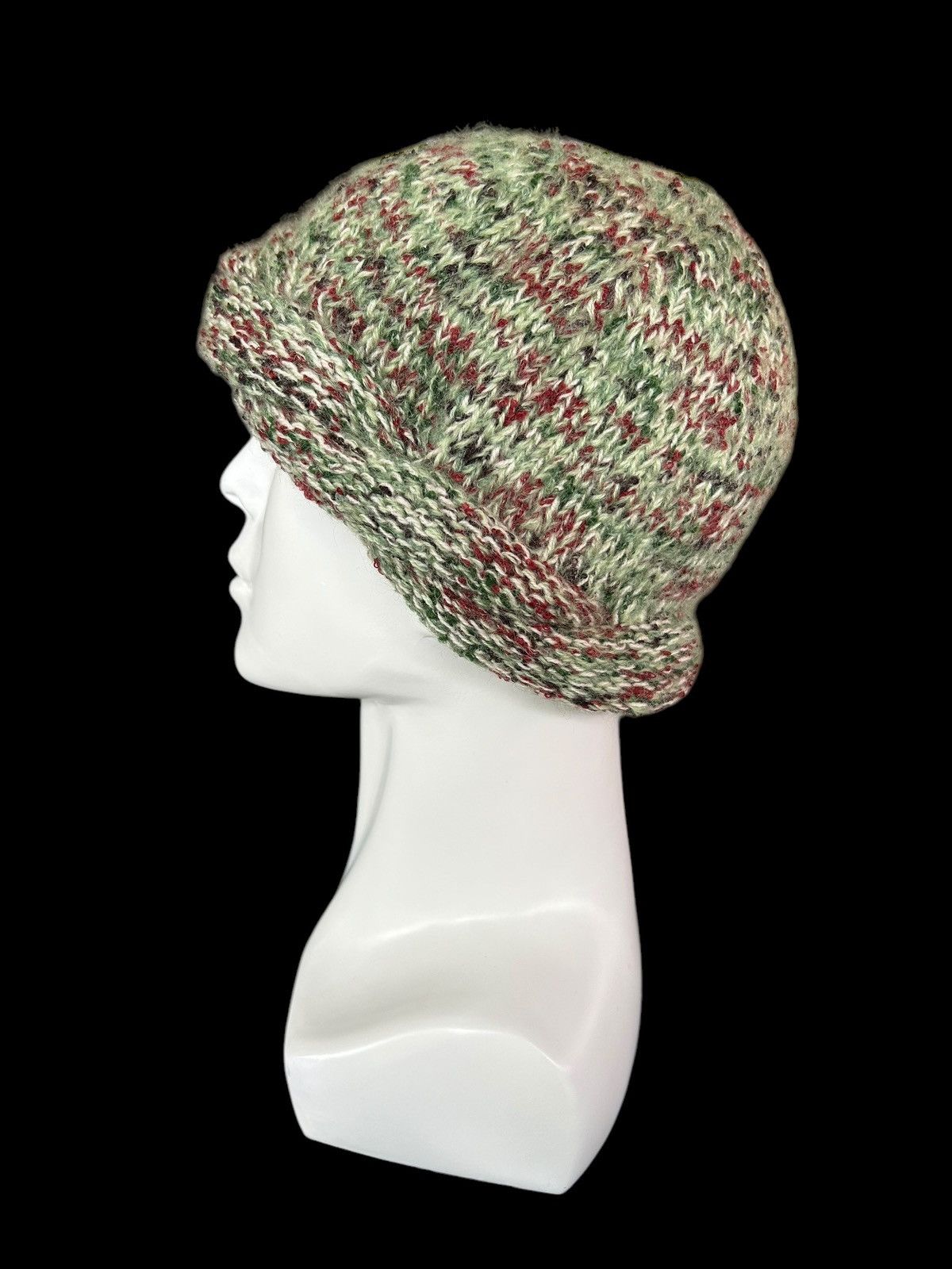 Japanese Brand × Kapital × Vintage Crochet Knitted handmade Beanie Hats ☠️☠️ Size ONE SIZE - 5 Thumbnail