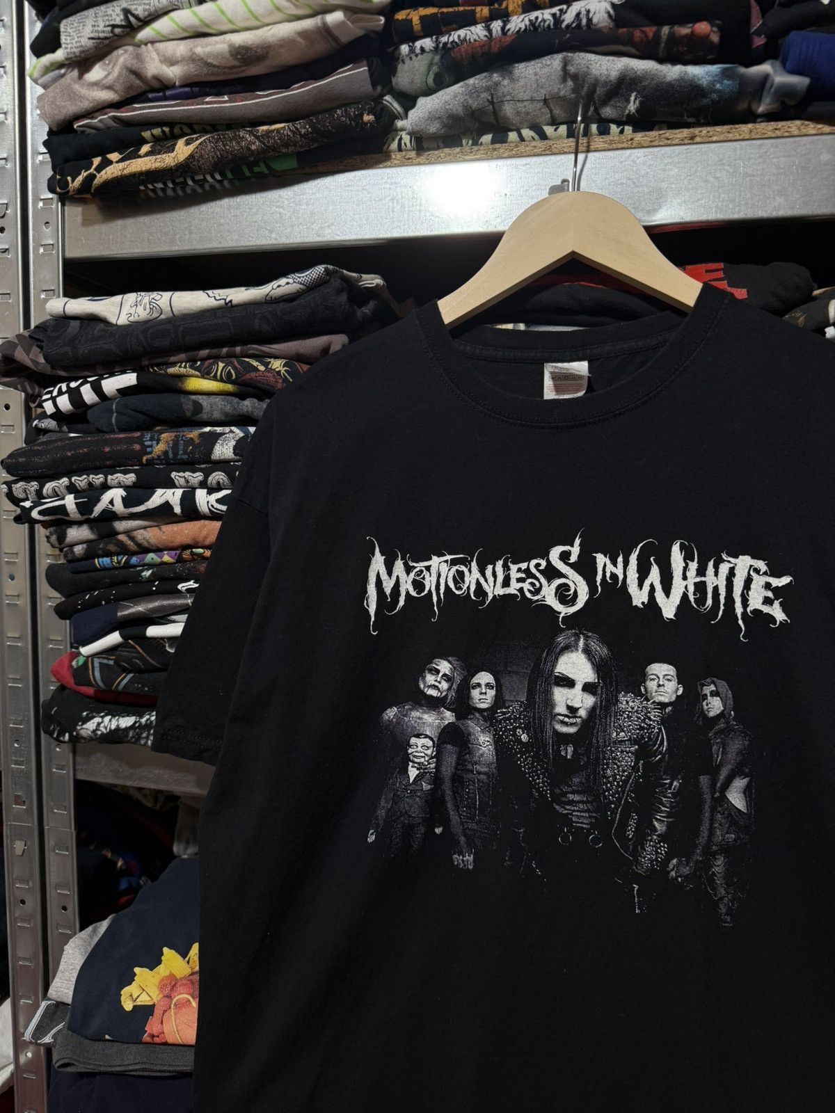 Band Tees Vintage Motionless in White Tour Rock Band T-Shirt Y2K Hype Size US XL / EU 56 / 4 - 3 Thumbnail