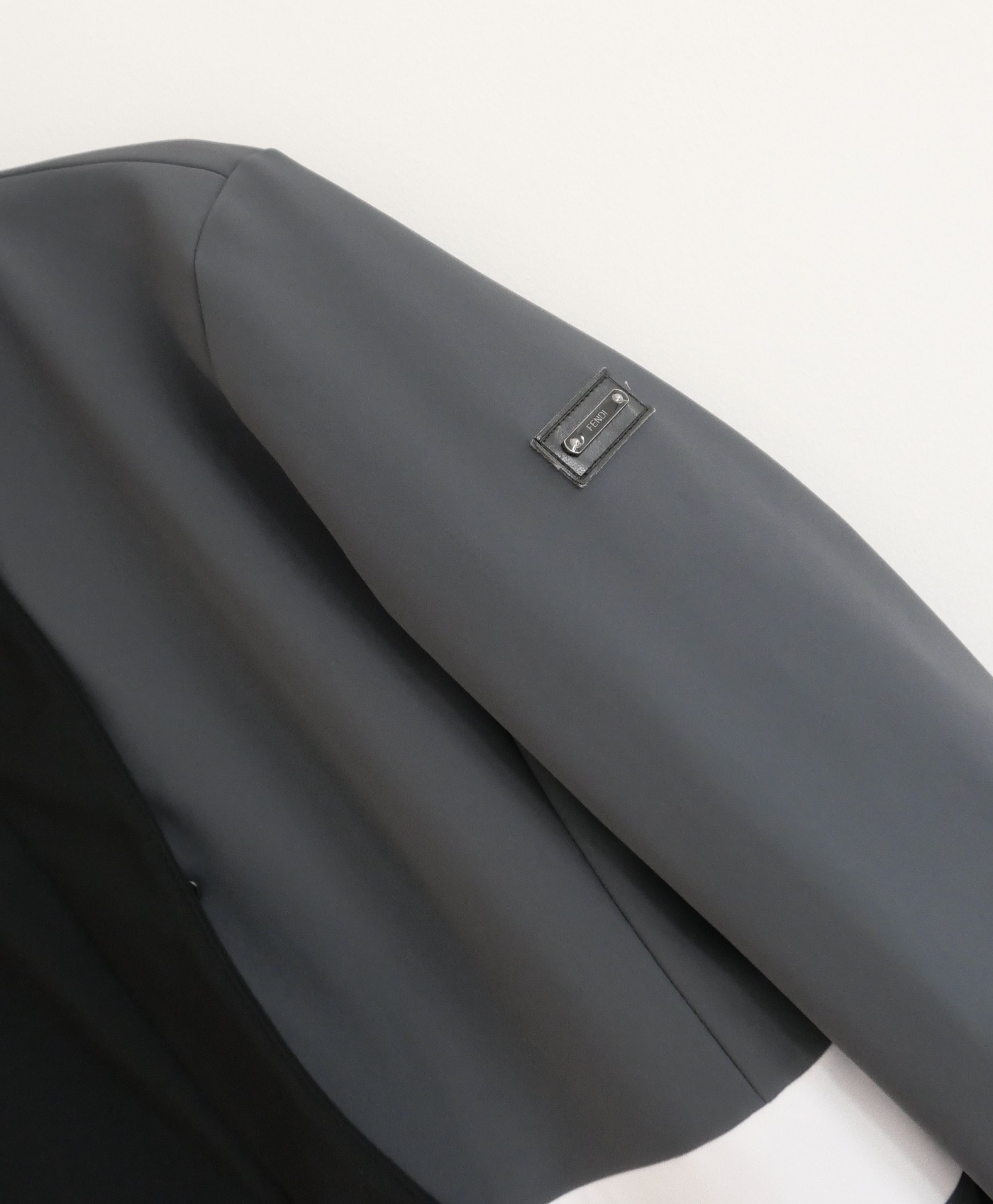 Fendi Fendi Grey & Black Puffer Ski Jacket Size M / US 6-8 / IT 42-44 - 3 Thumbnail