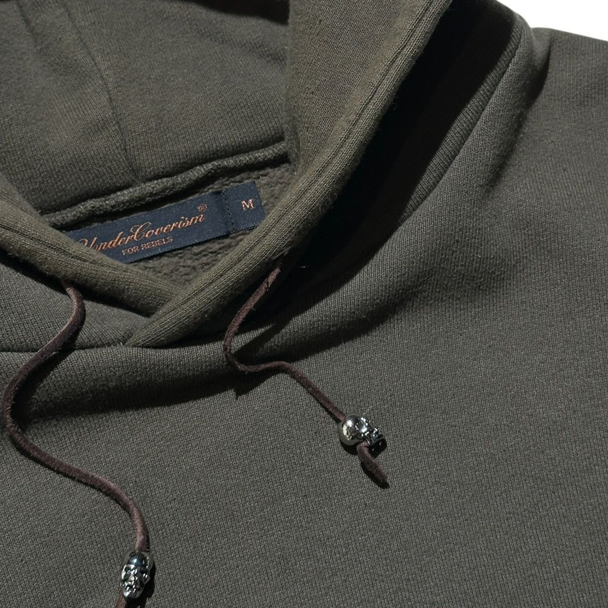 Undercover Archive Triple layered skull drawstring hoodie Size US M / EU 48-50 / 2 - 2 Thumbnail