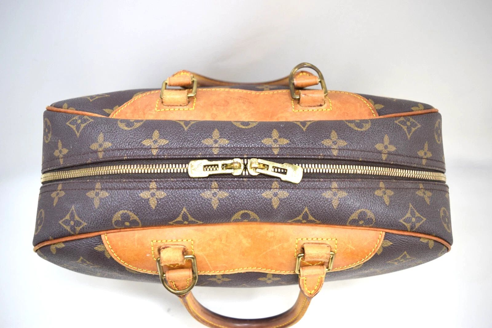 Louis Vuitton Auth Louis Vuitton Deauville Hand Bag Monogram Canvas M47270 Size ONE SIZE - 6 Thumbnail