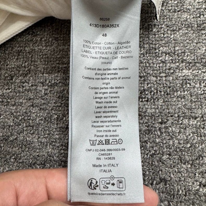 Dior dior white denim jeans 48 Size US 44 / EU 60 - 4 Thumbnail