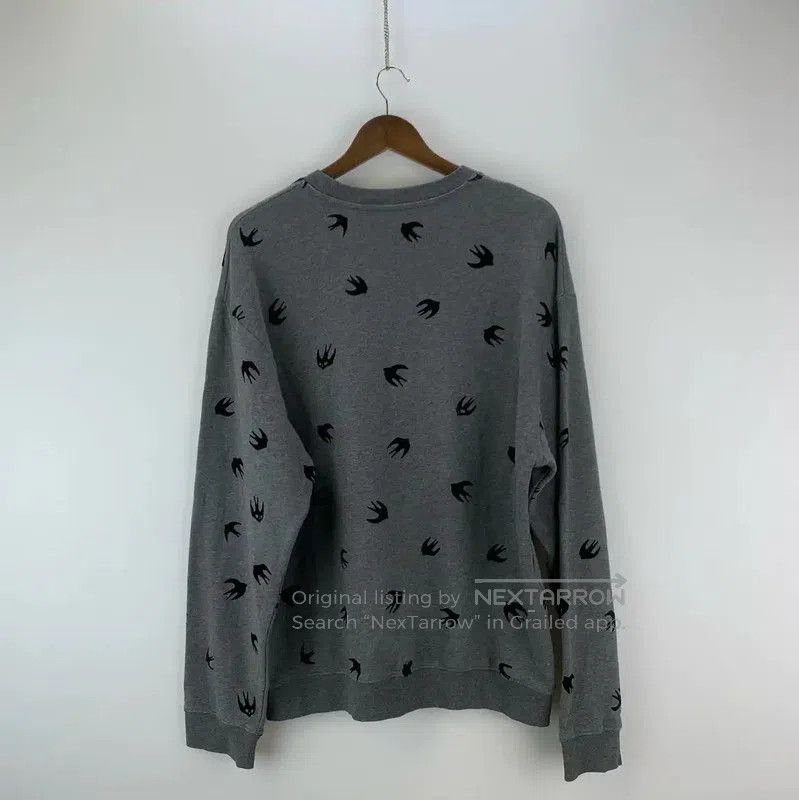 Alexander McQueen Alexander McQueen Gray Cotton Men's Sweatshirt . Size US XL / EU 56 / 4 - 2 Thumbnail