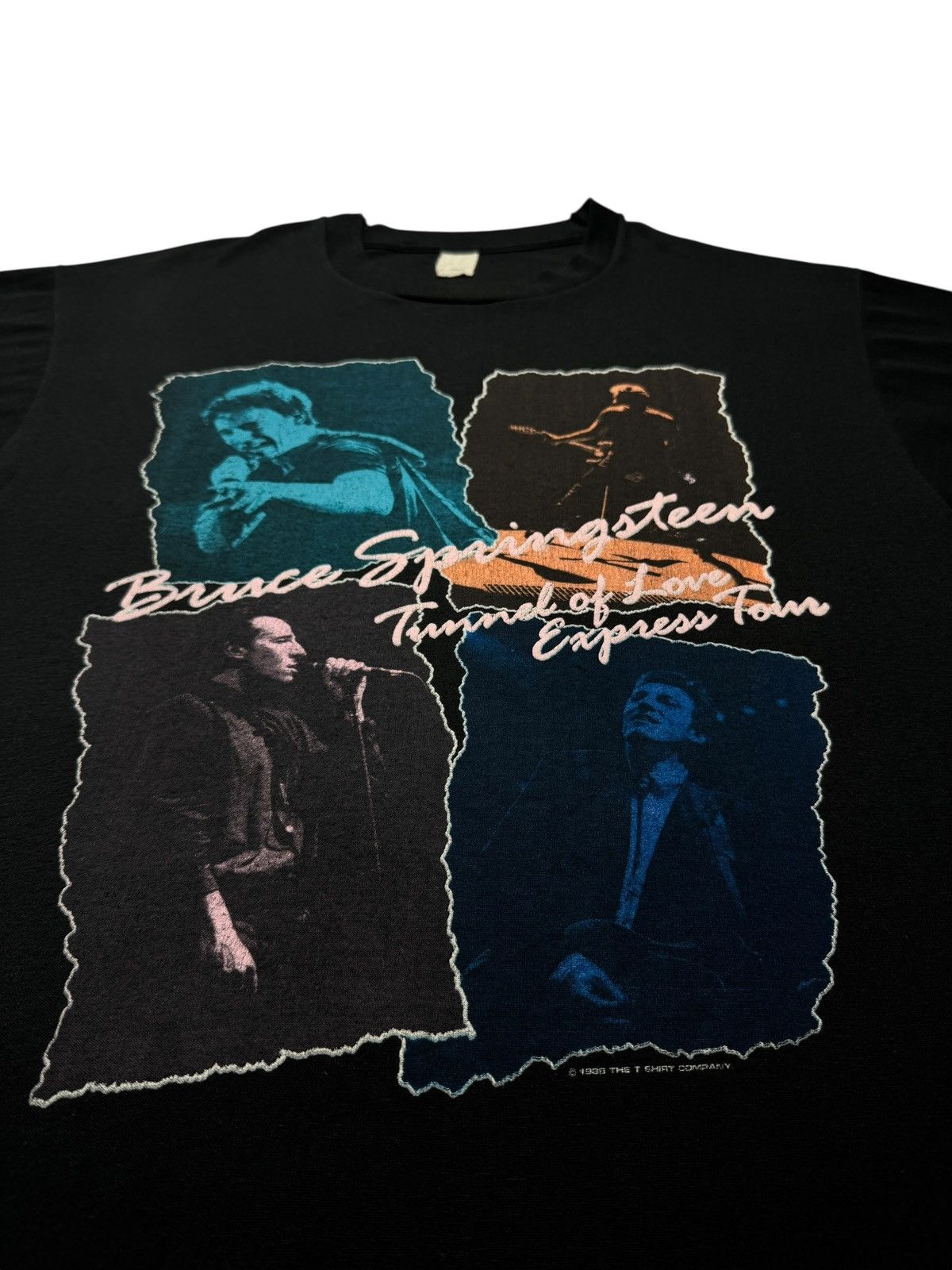 Band Tees Vintage 1988 Bruce Springsteen Tunnel of Love Express Tour Size US L / EU 52-54 / 3 - 3 Thumbnail