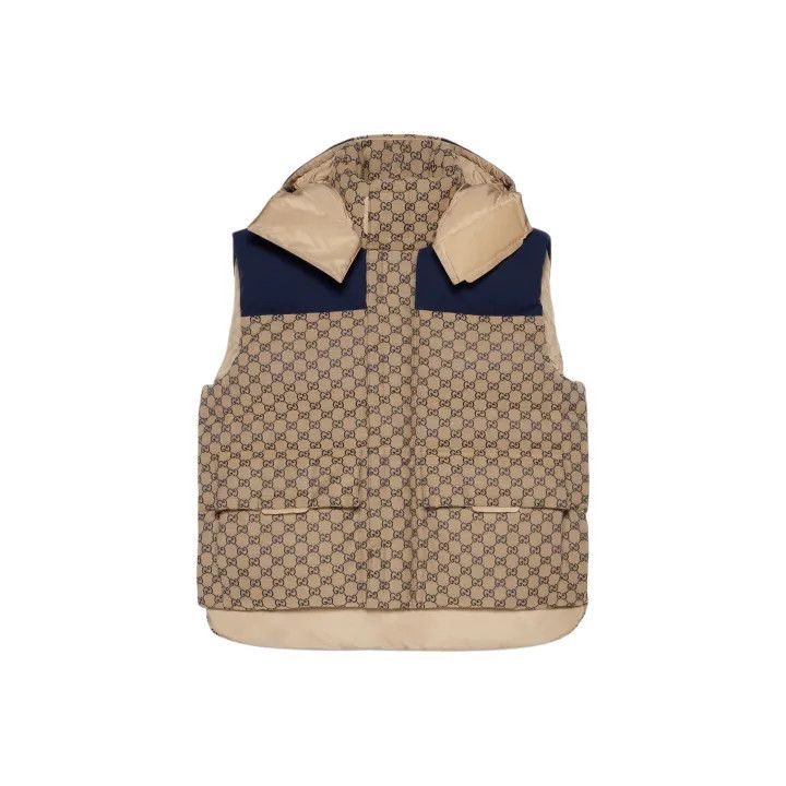 Gucci Gucci Reversible Sleeveless Down Vest with Hood Size US L / EU 52-54 / 3 - 1 Thumbnail