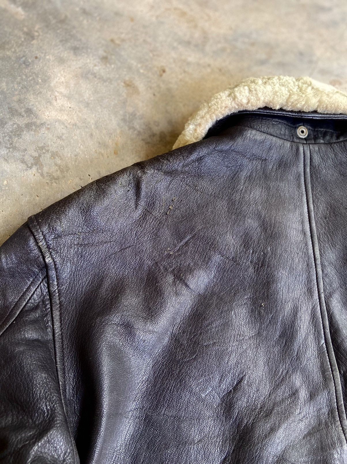 Leather Vintage DAF leather jacket Size US M / EU 48-50 / 2 - 8 Thumbnail