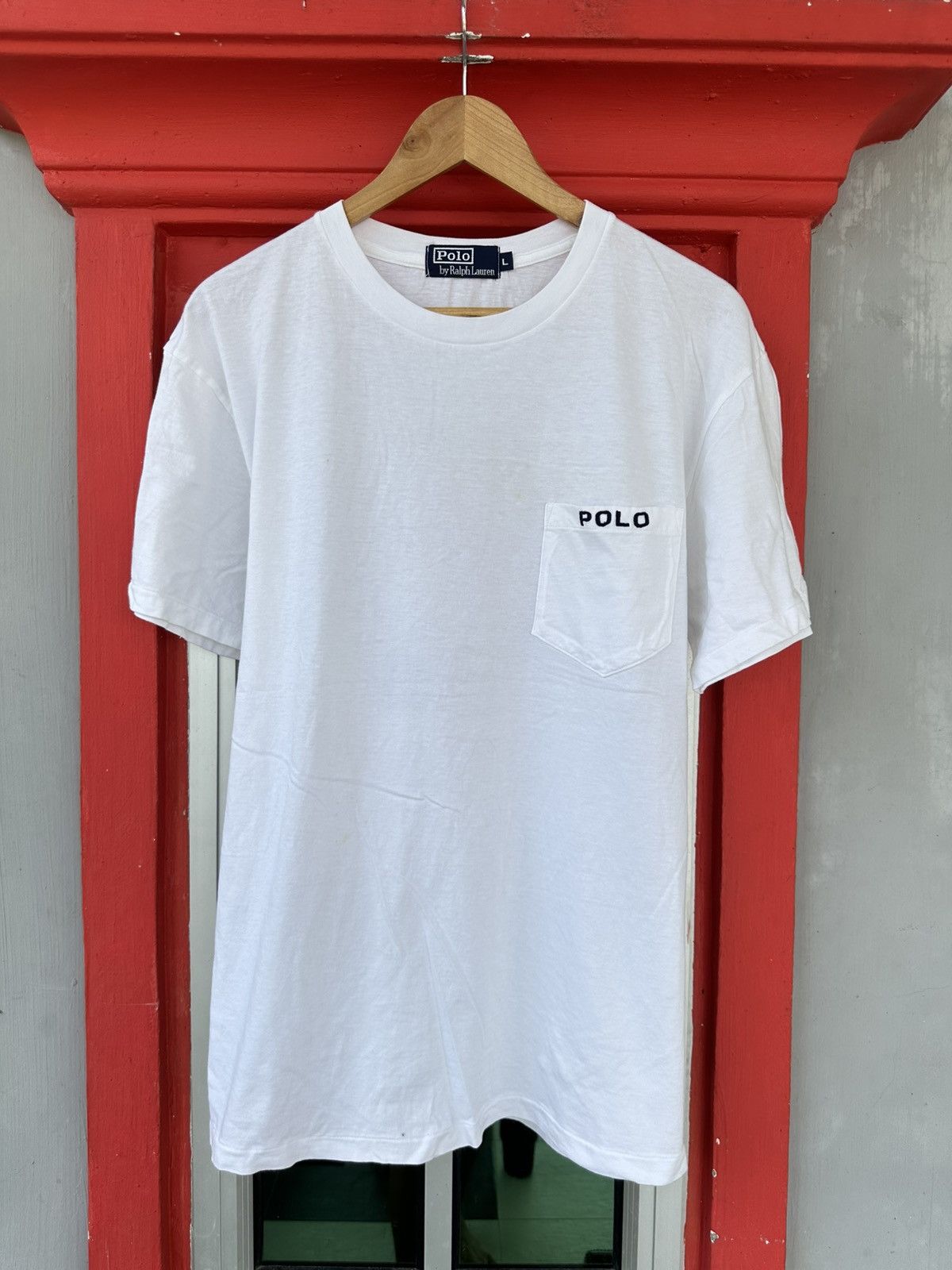 Polo Ralph Lauren Vintage 1997 Polo Ralph Lauren Yatch Pocket Tee Size US L / EU 52-54 / 3 - 2 Thumbnail