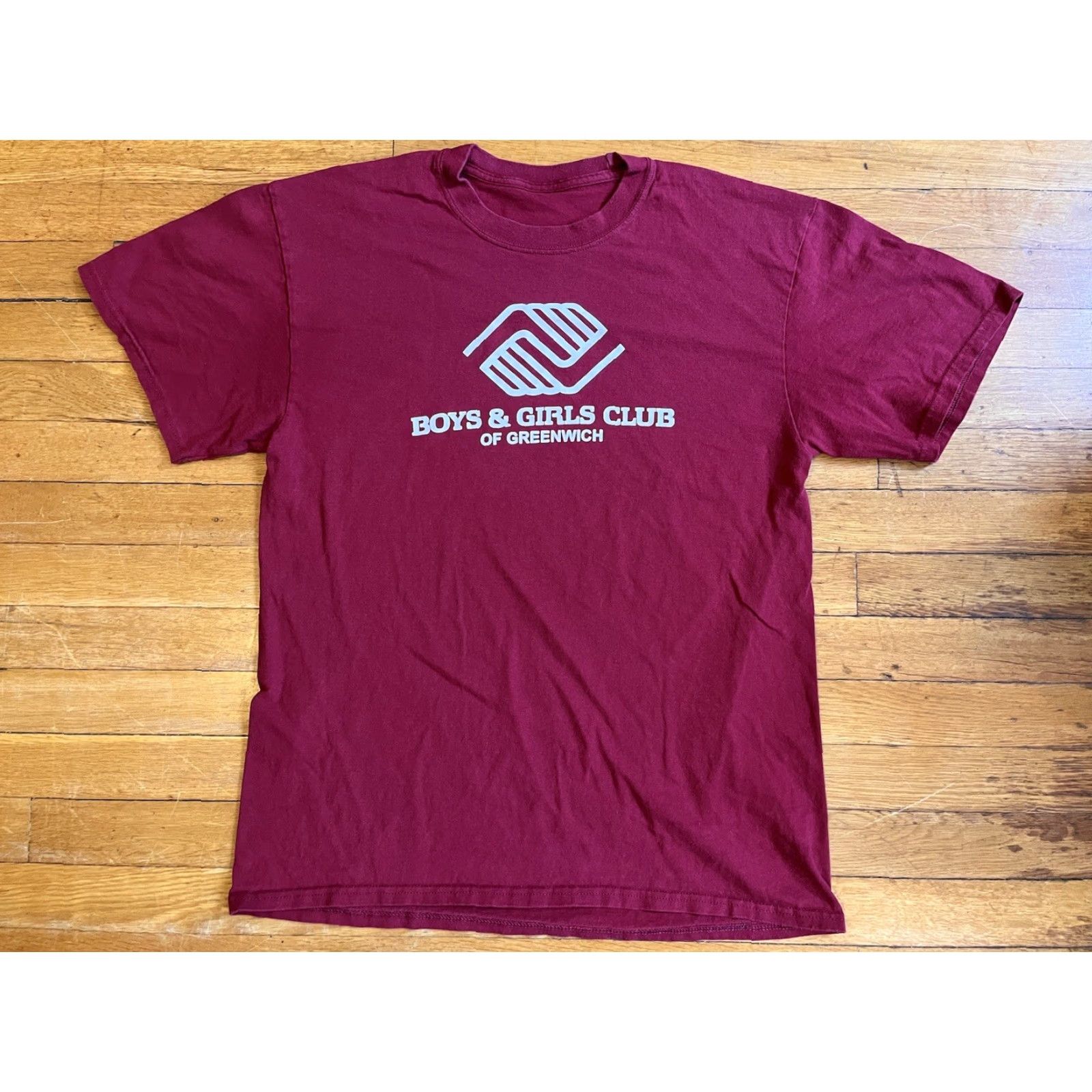 Vintage VINTAGE Boys & Girls Club Of Greenwich Connecticut Shirt Men’s Large Red Size US L / EU 52-54 / 3 - 2 Thumbnail