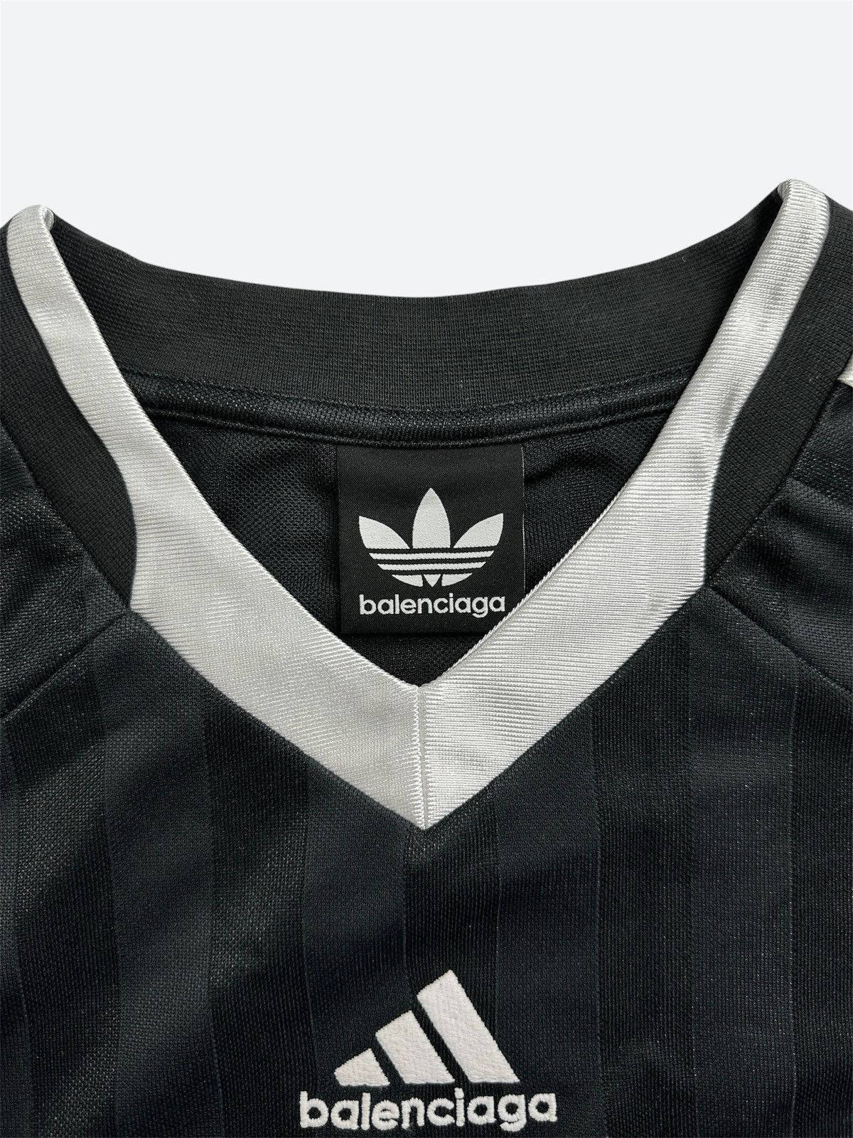 Balenciaga Balenciaga Adidas Football/ Soccer Jersey Black Size US S / EU 44-46 / 1 - 5 Thumbnail