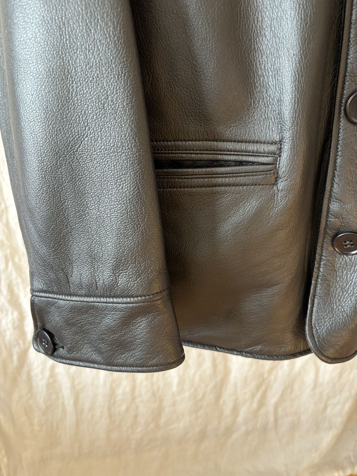 Taiga Takahashi Taiga Takahashi Lot.801 Leather Jacket Deerskin Size 40 Size US M / EU 48-50 / 2 - 10 Thumbnail