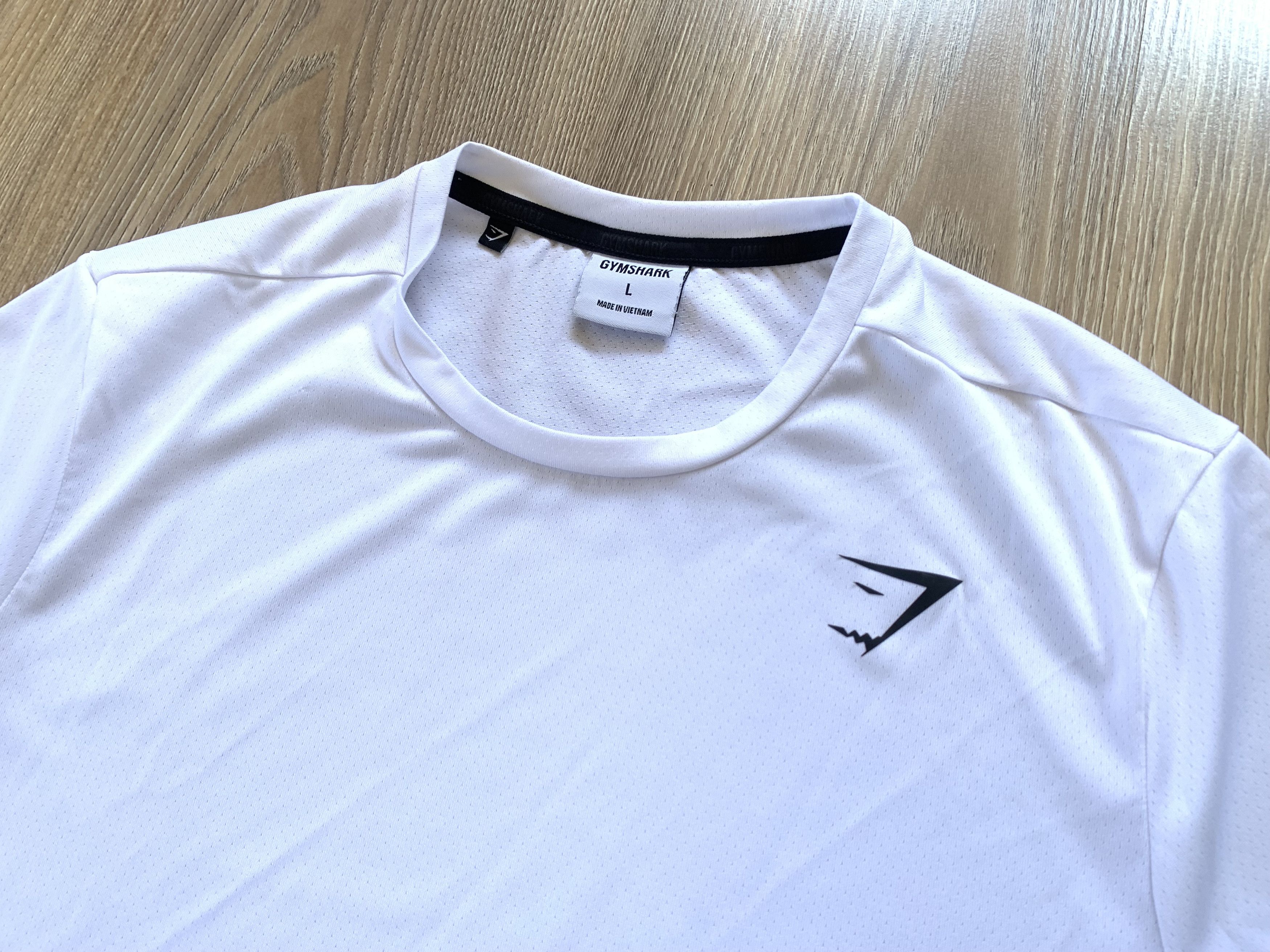 Gymshark Gymshark White Training T Shirt Size US L / EU 52-54 / 3 - 4 Thumbnail