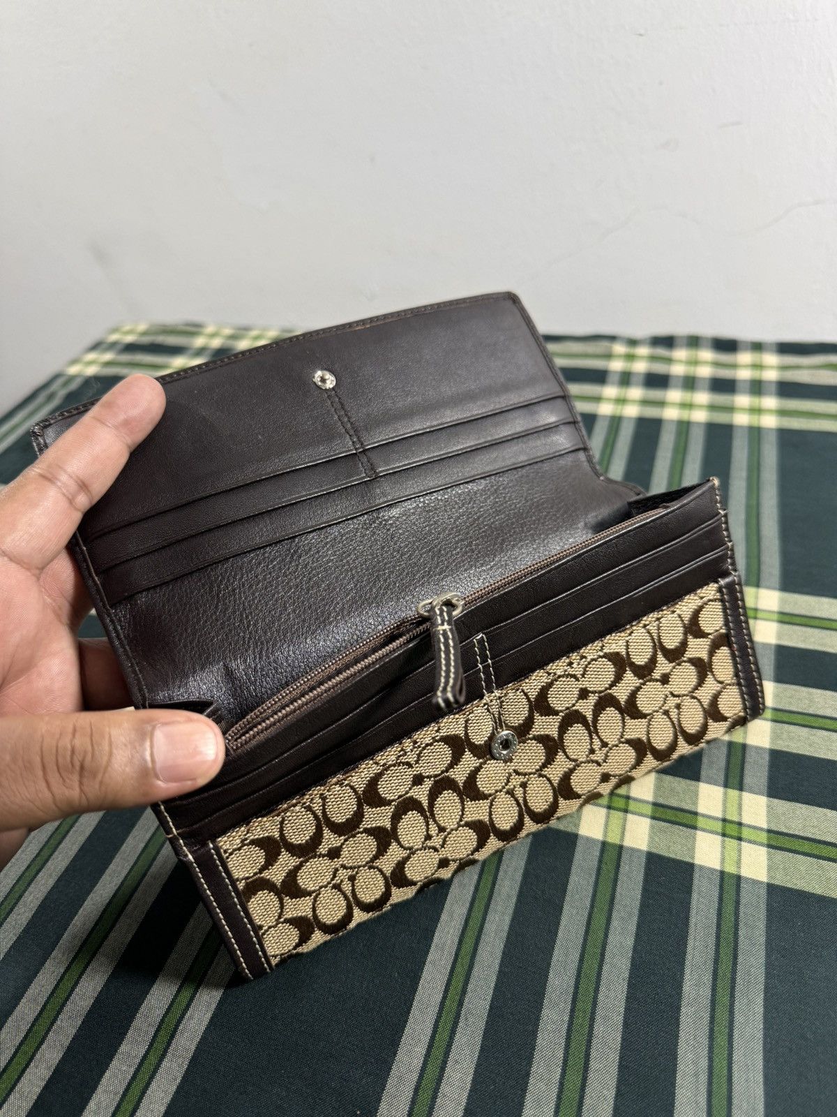 Coach Coach Fold Long Wallet Size ONE SIZE - 8 Thumbnail