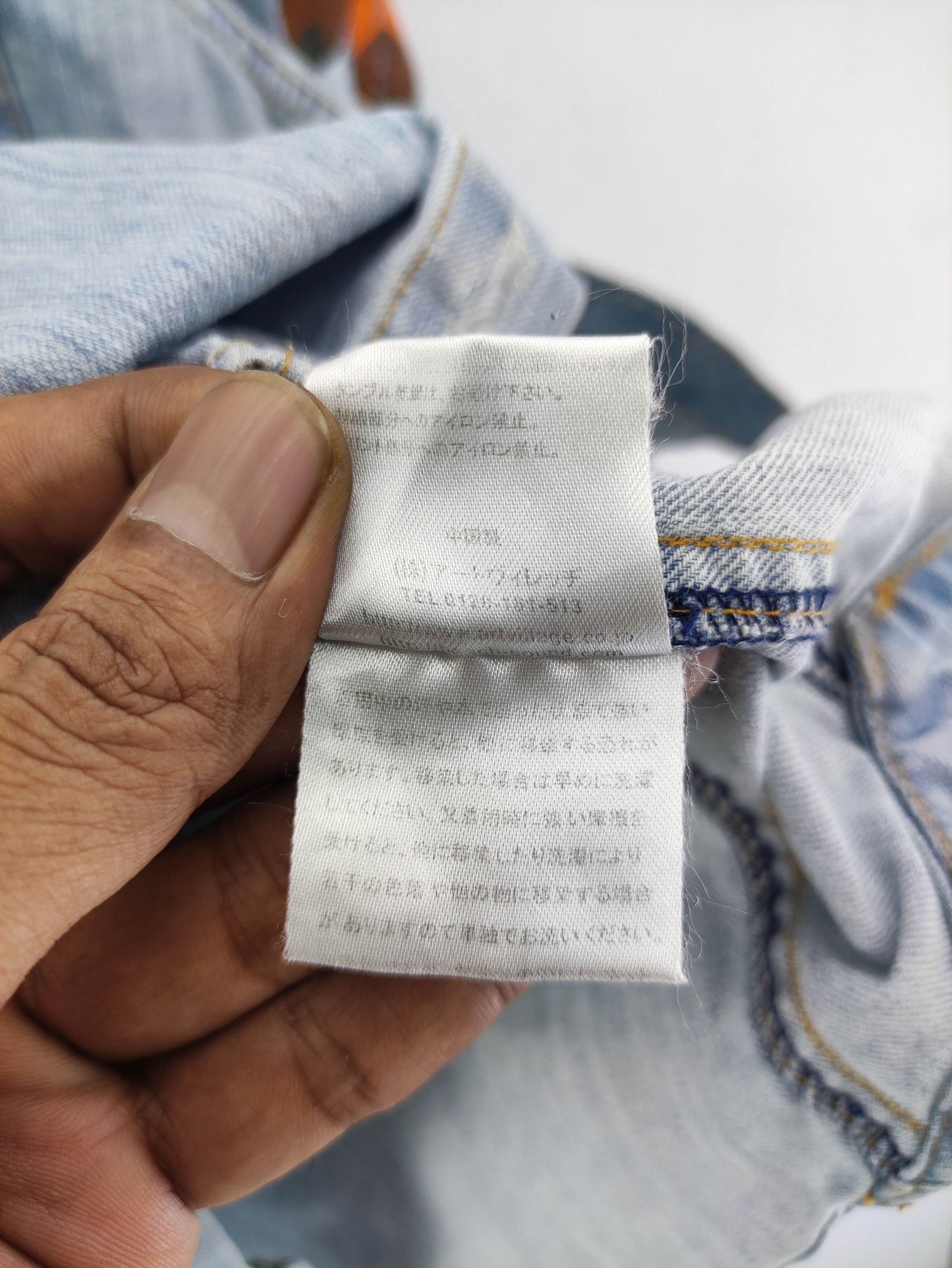 Japanese Brand Vintage Geronimo Denim Snap Button Embroidery Logo Size M / US 6-8 / IT 42-44 - 5 Thumbnail