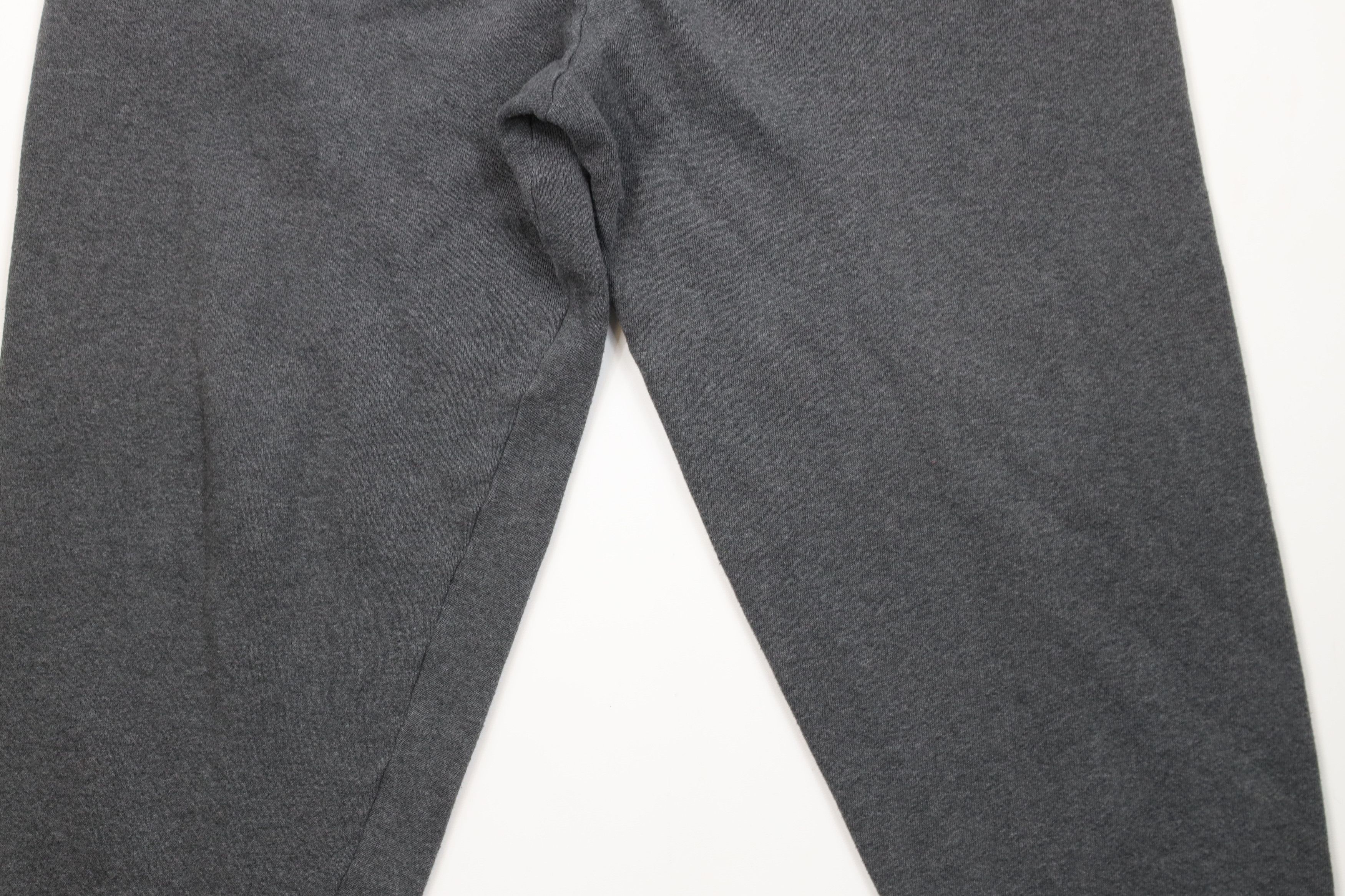Vintage Vintage 90s Streetwear Blank Sweatpants Joggers Gray USA Size US 36 / EU 52 - 13 Thumbnail