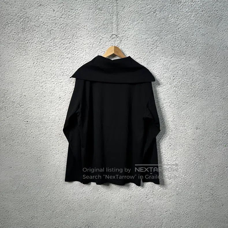Balenciaga Balenciaga Embroidered logo half-zip hooded pullover sweat Size US M / EU 48-50 / 2 - 2 Thumbnail