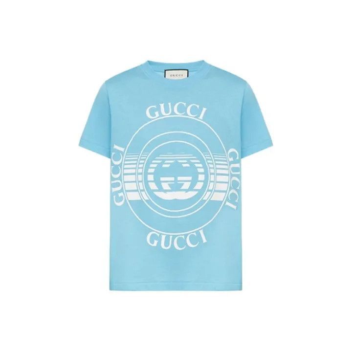 Gucci Gucci Classic Double G Logo T-Shirt for Women-2507 Size L / US 10 / IT 46 - 7 Thumbnail