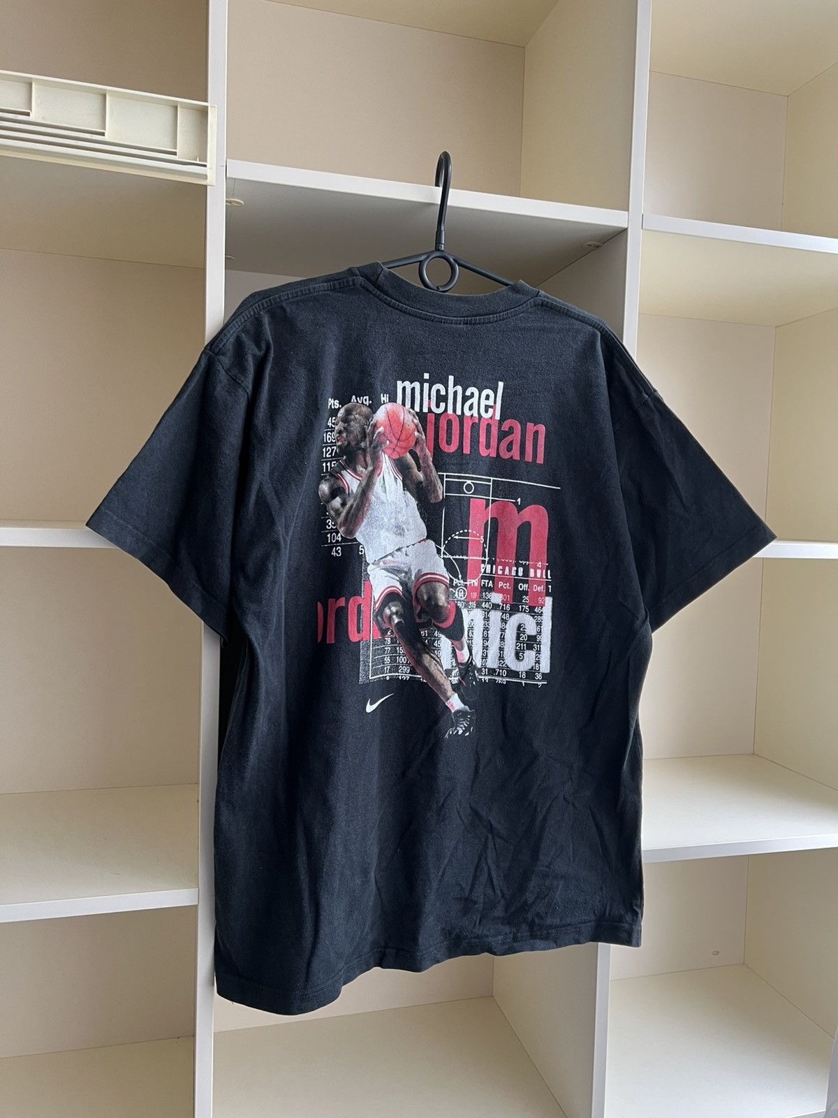 Nike Vintage 90s Nike Michael Jordan T-Shirt Size US XL / EU 56 / 4 - 4 Thumbnail